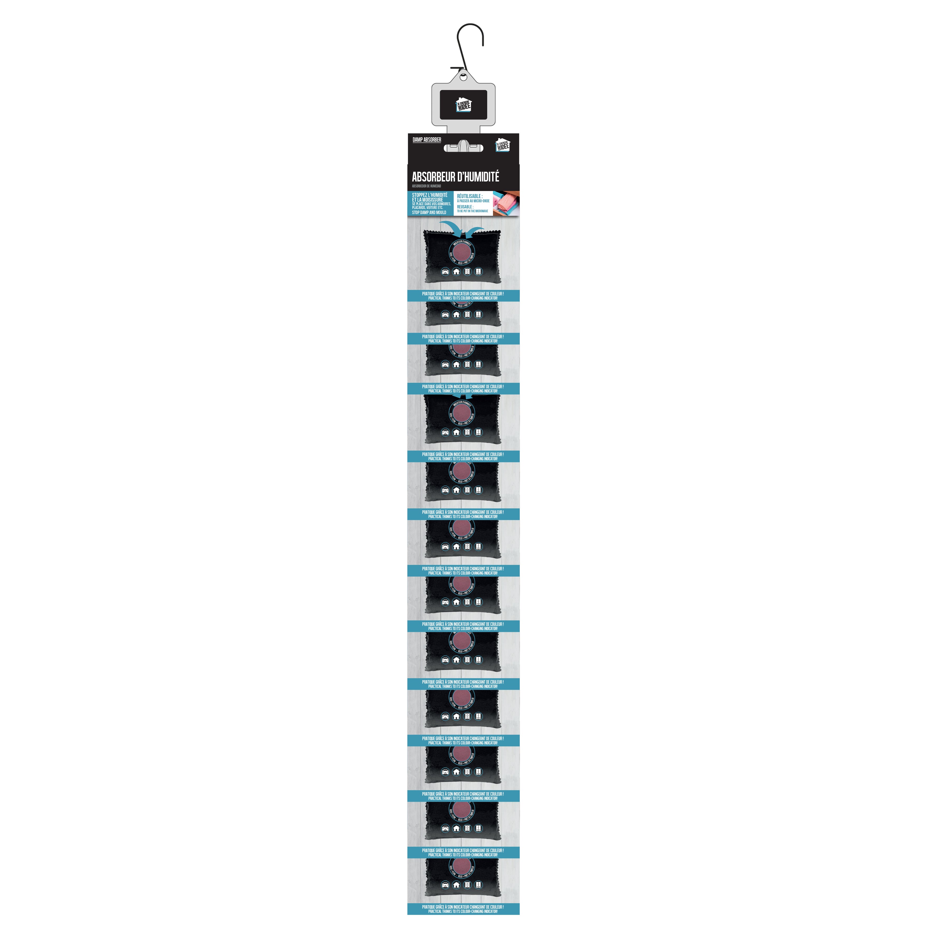 ABSORBEUR D HUMIDITE AVEC TEMOIN 130G