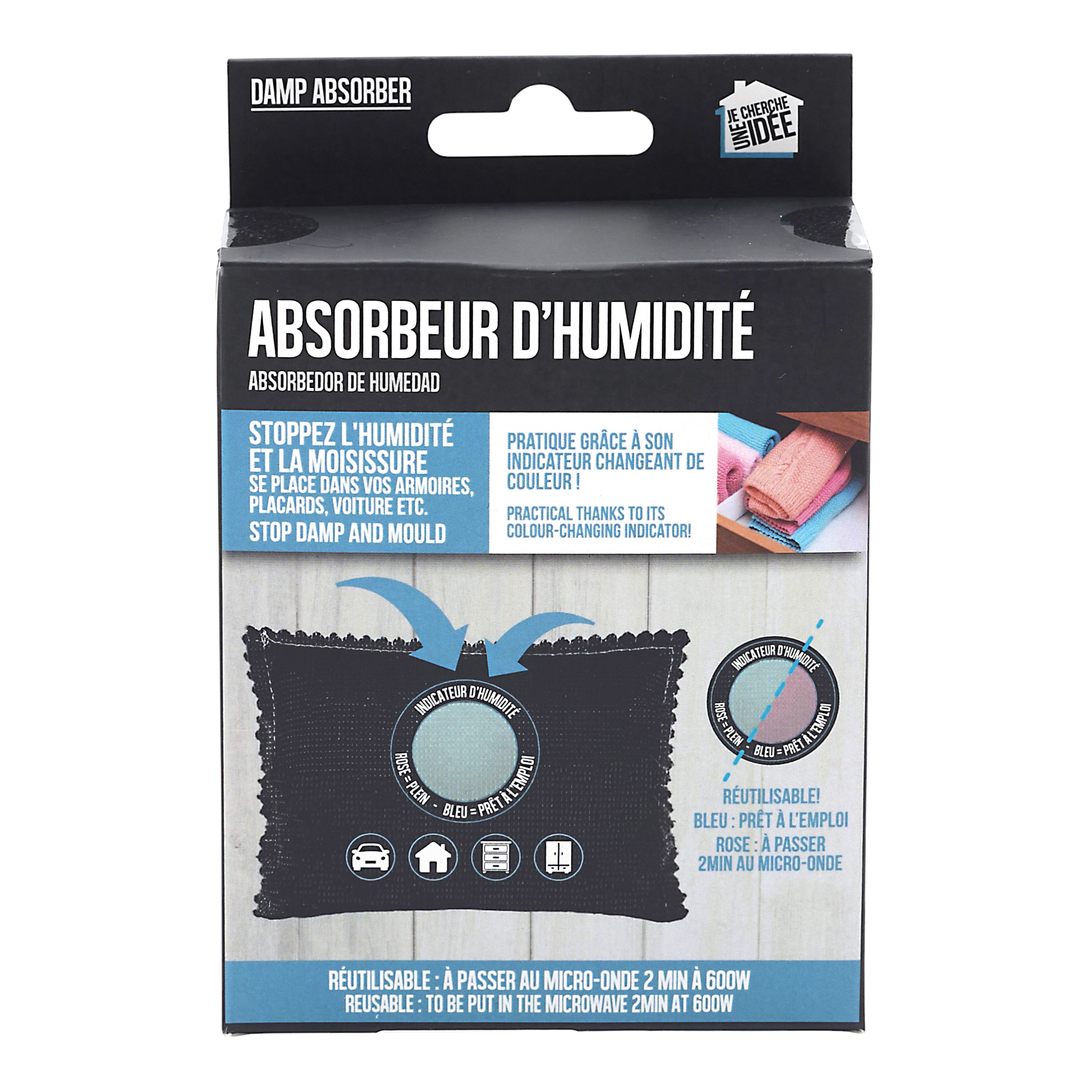 ABSORBEUR D HUMIDITE AVEC TEMOIN 130G