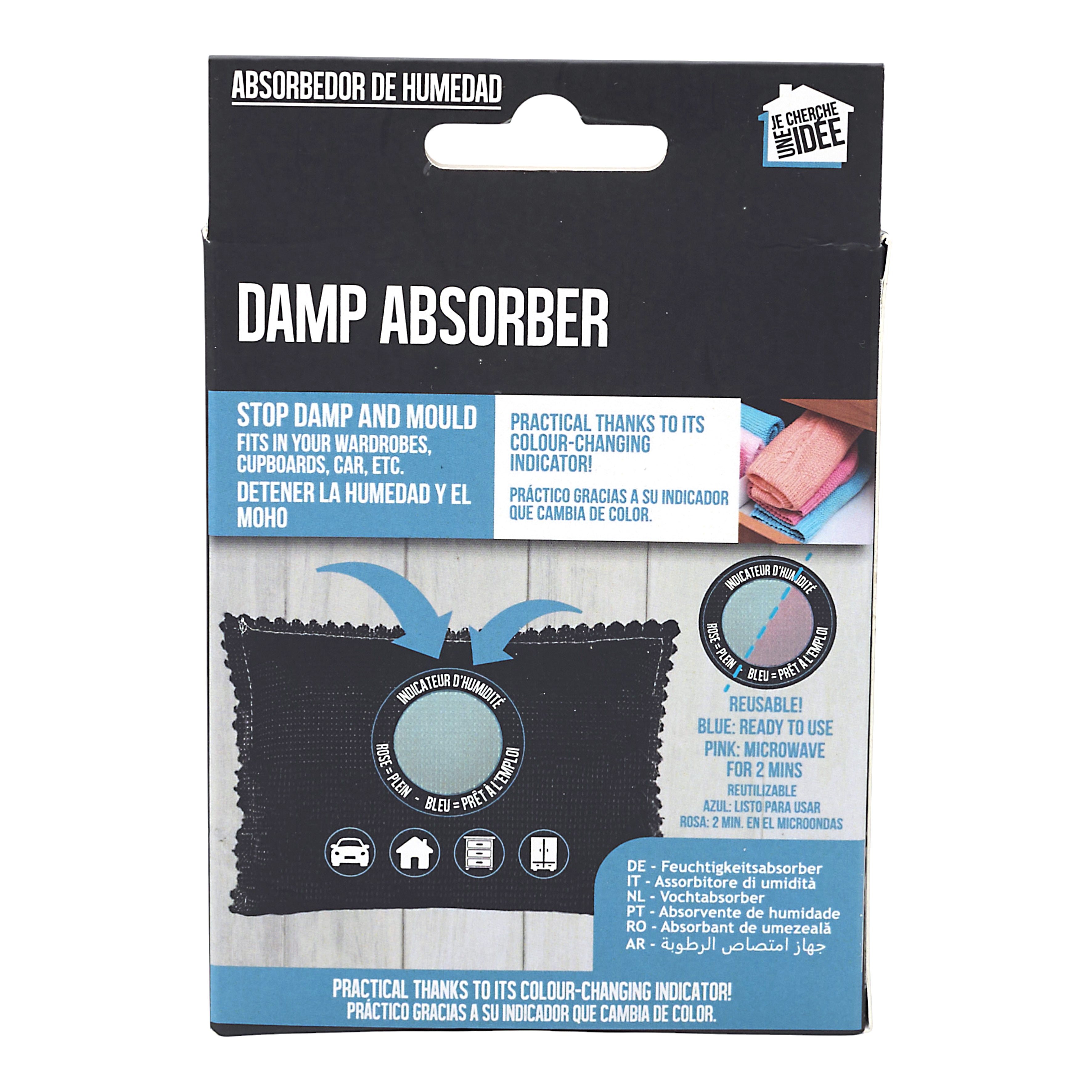 ABSORBEUR D HUMIDITE AVEC TEMOIN 130G