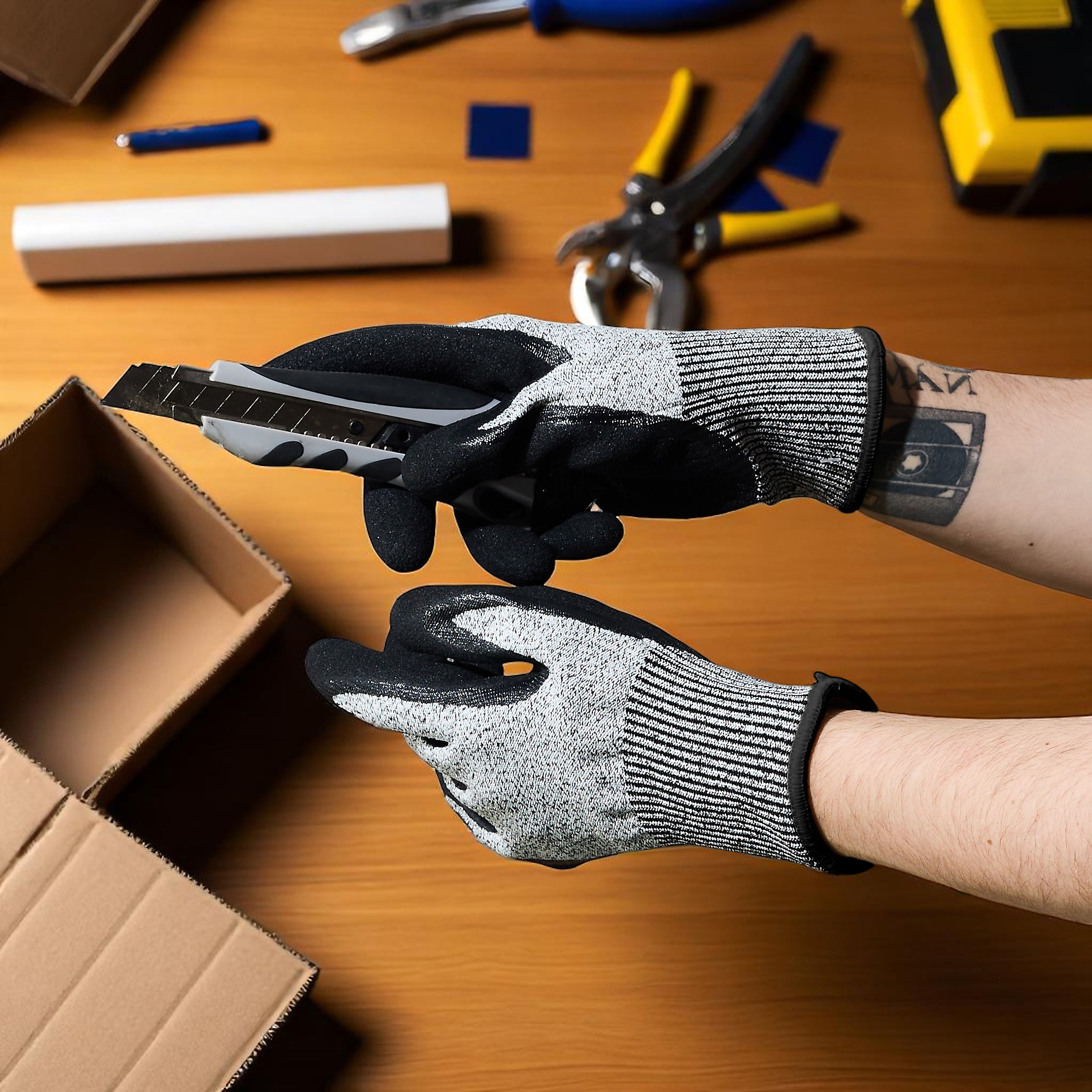 GANTS DE PROTECTION ANTI COUPURES