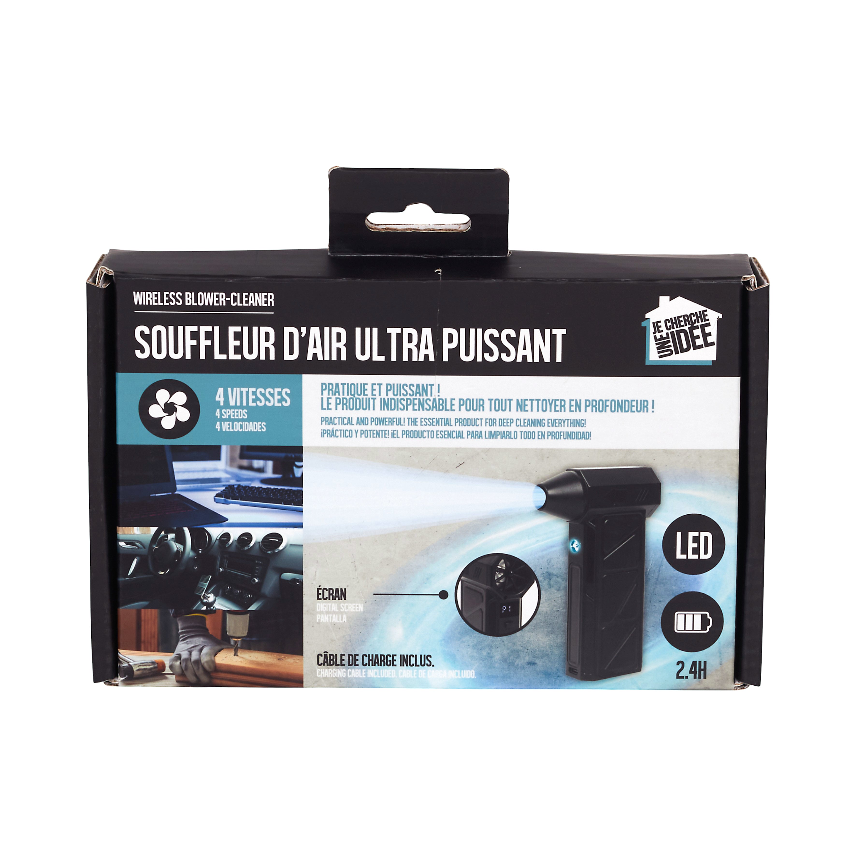 SOUFFLEUR ULTRA PUISSANT PORTABLE