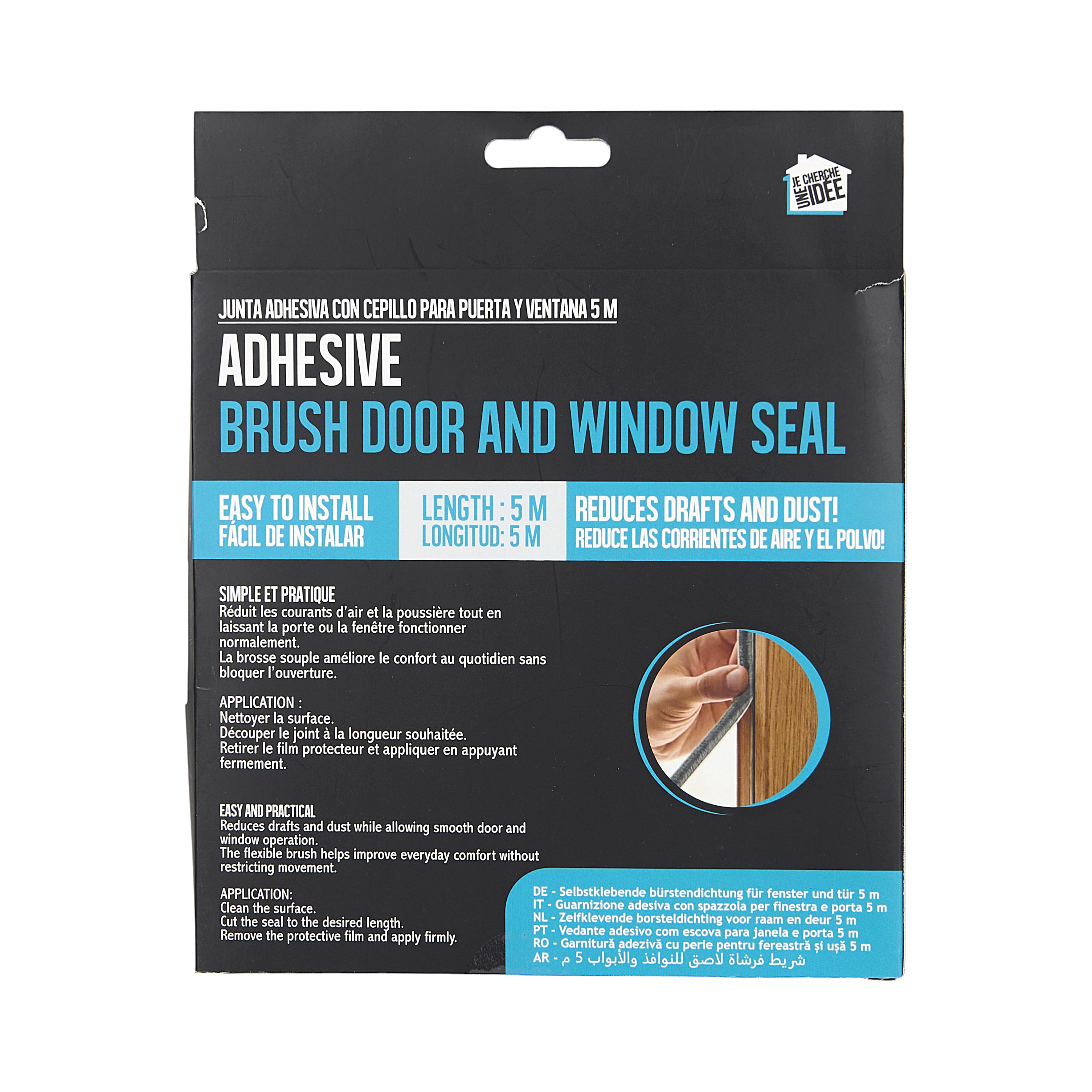 JOINT ADHESIF BROSSE FENETRE ET PORTE 5M