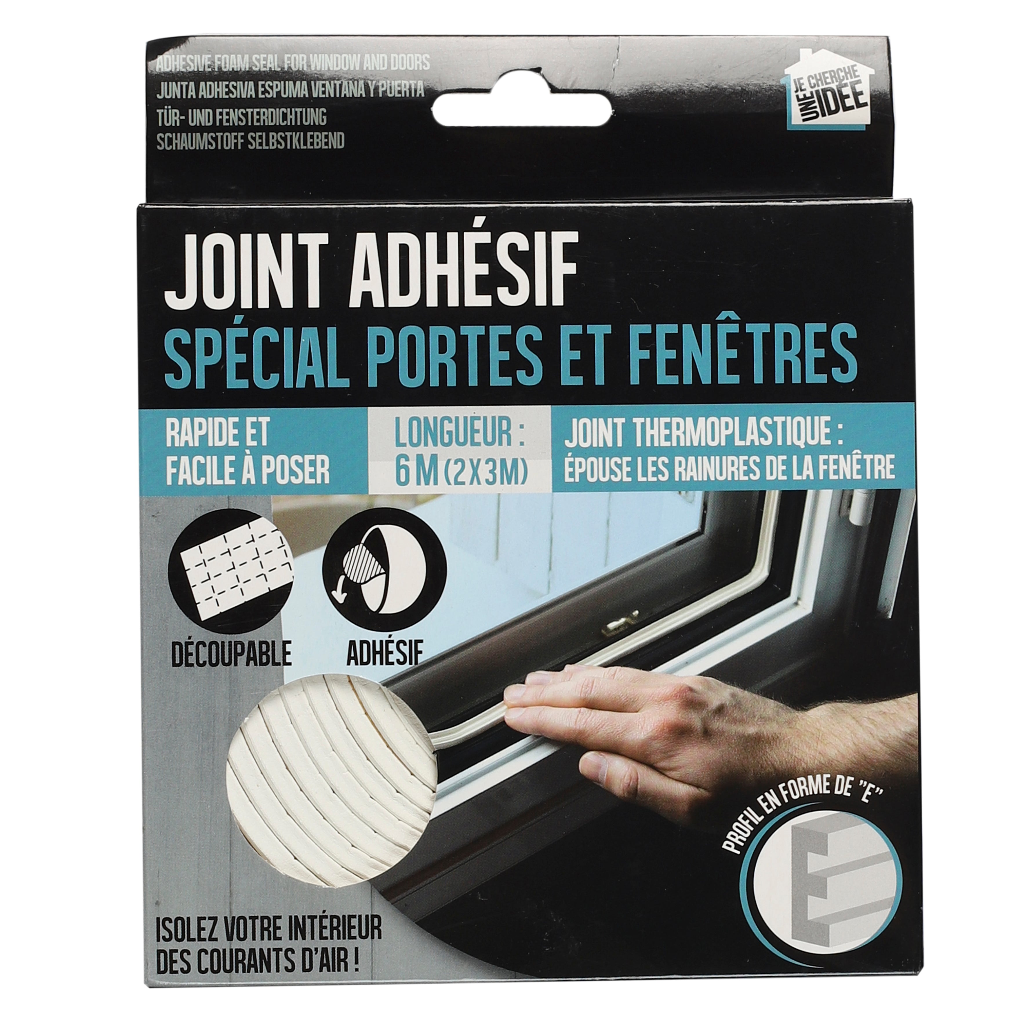 JOINT ADHESIF MOUSSE FENETRE ET PORTE