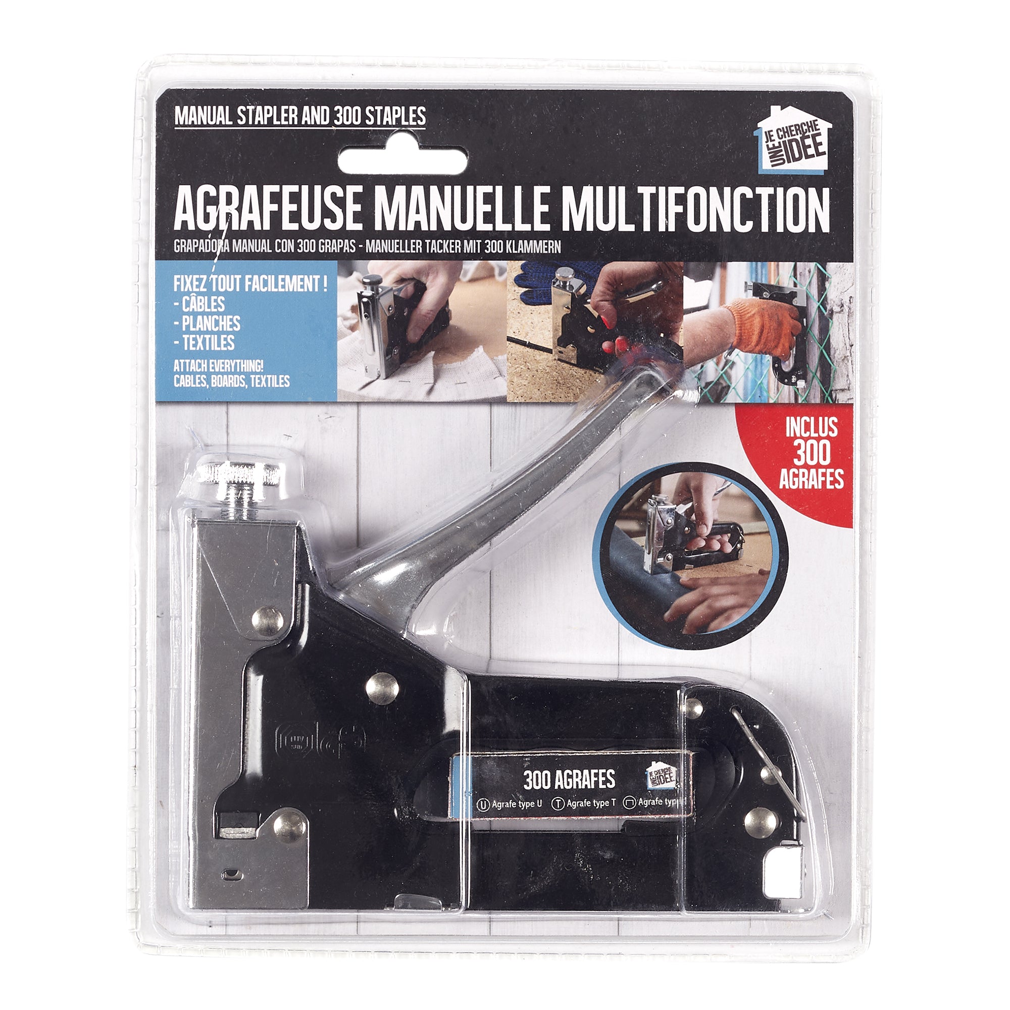 AGRAFEUSE MANUELLE ET 300 AGRAFES