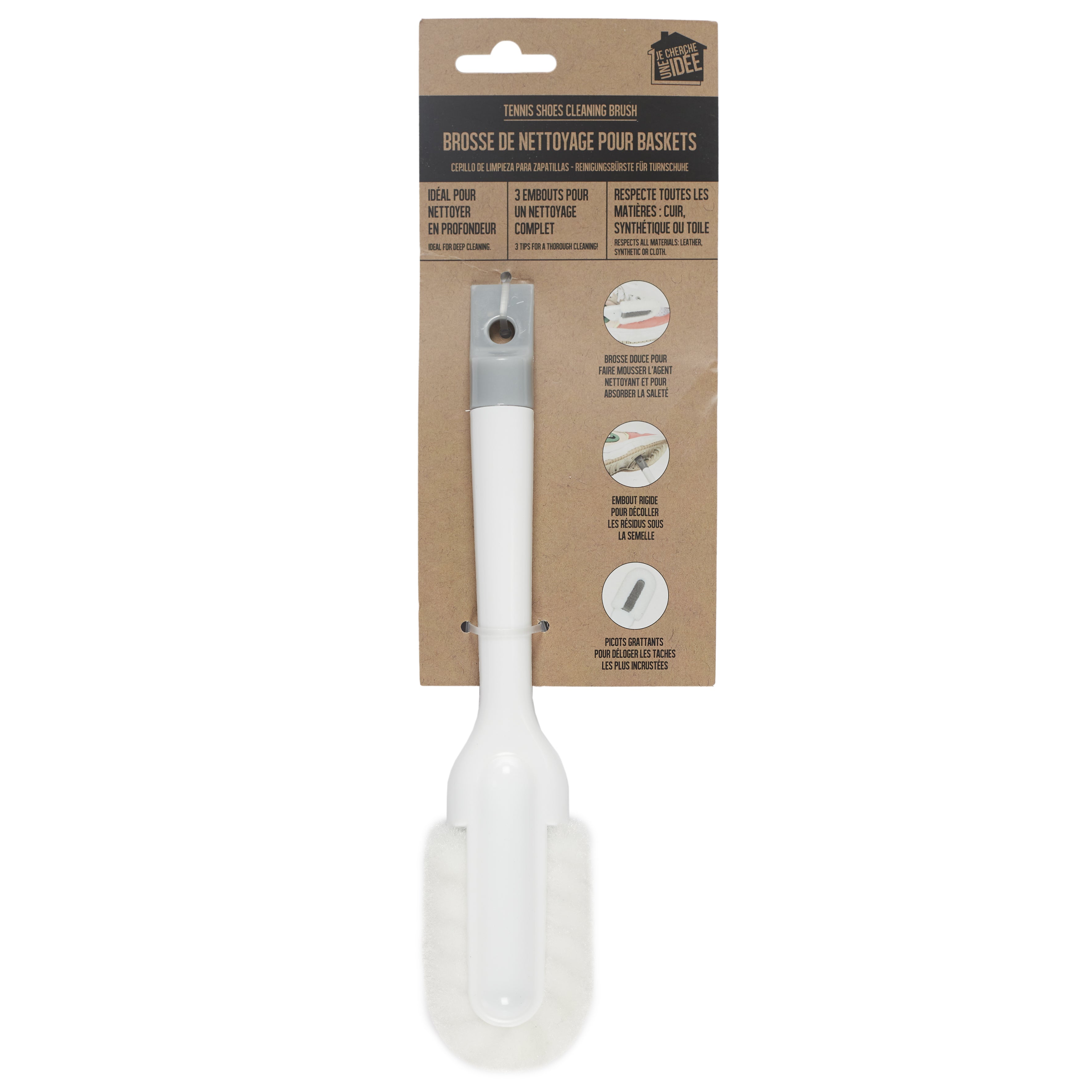 BROSSE DE NETTOYAGE POUR BASKETS