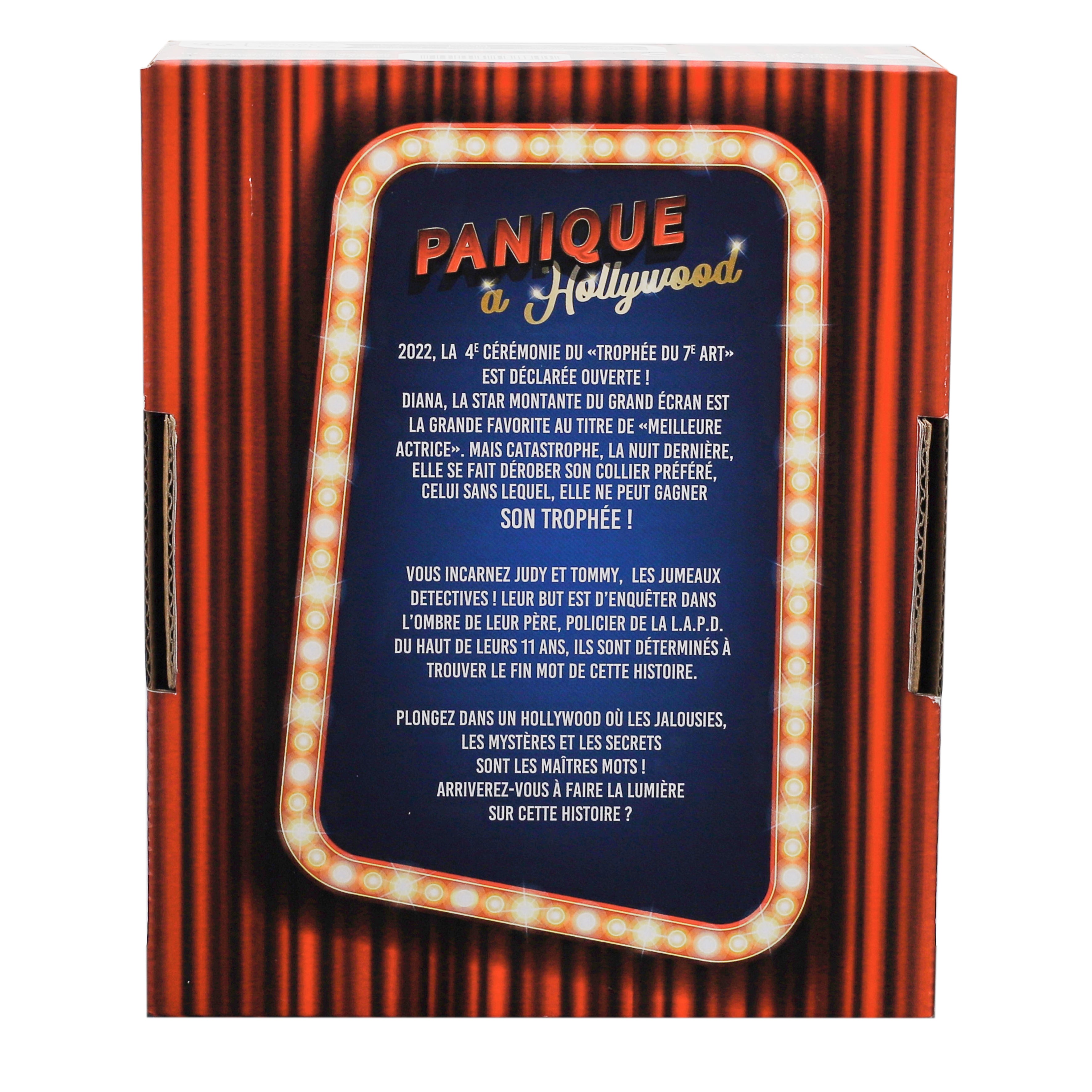 JEU ESCAPE GAME ENFANT PANIQUE A HOLLYWOOD