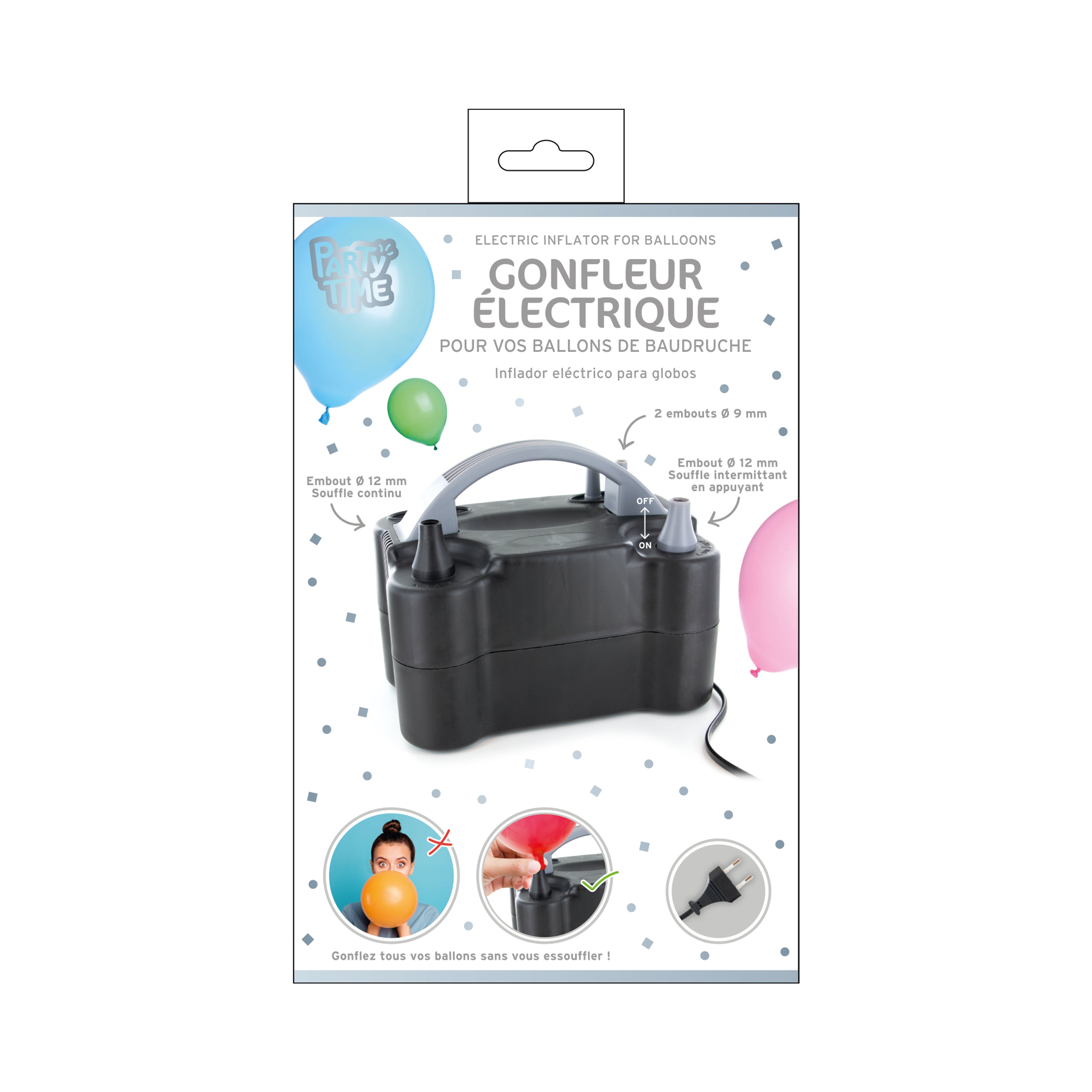 GONFLEUR BALLON DE BAUDRUCHE