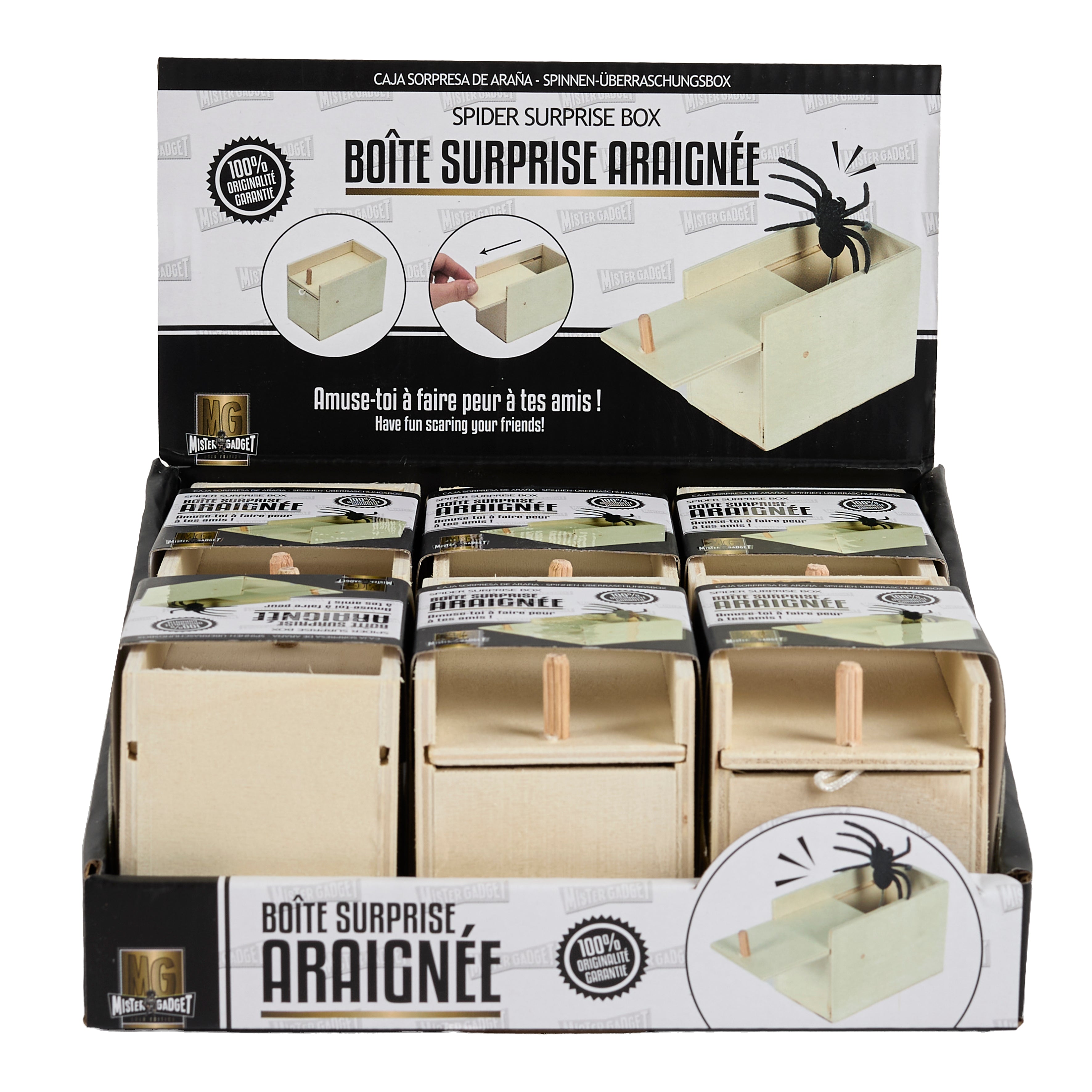 BOITE SURPRISE ARAIGNEE
