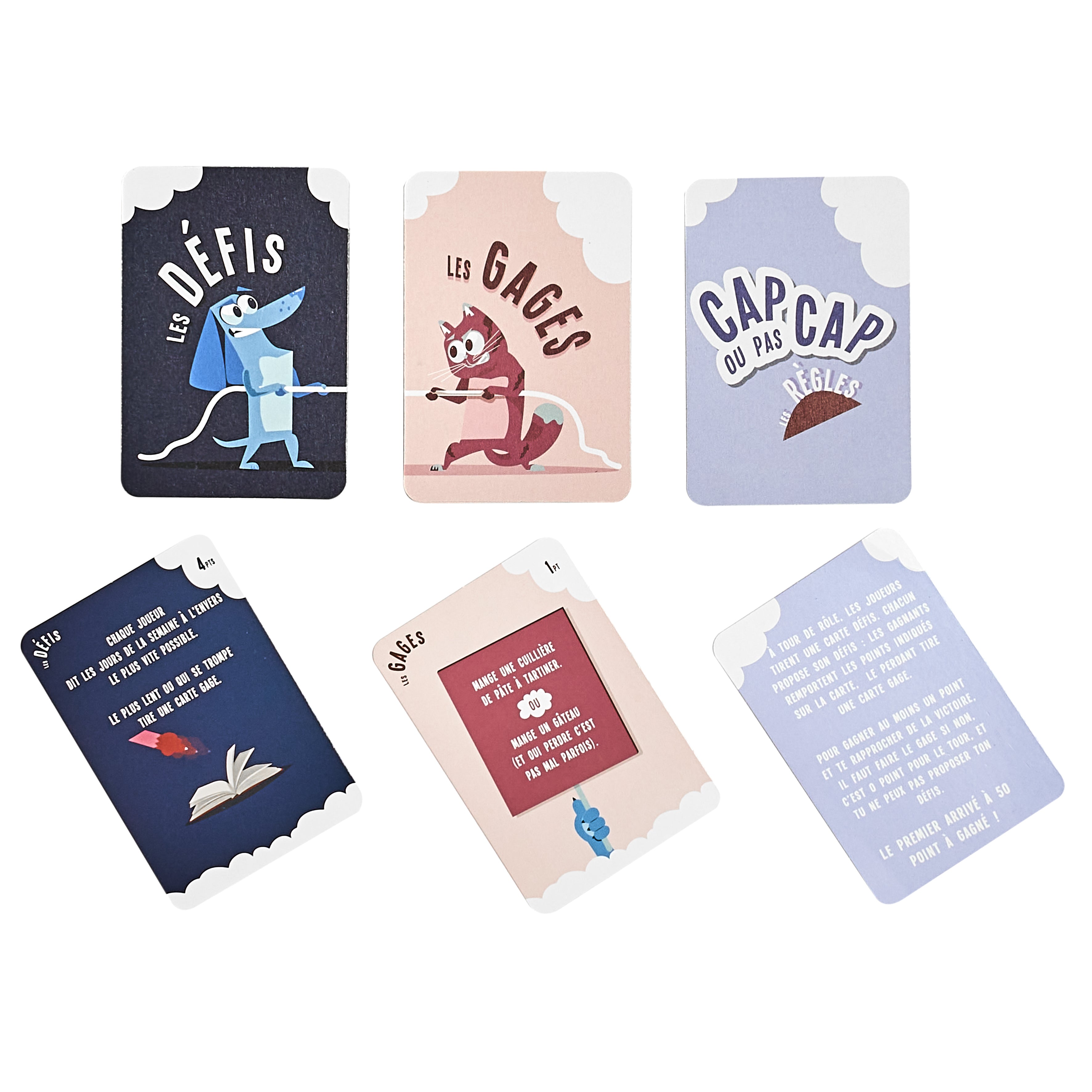 JEU DU CAP OU PAS CAP 60 CARTES
