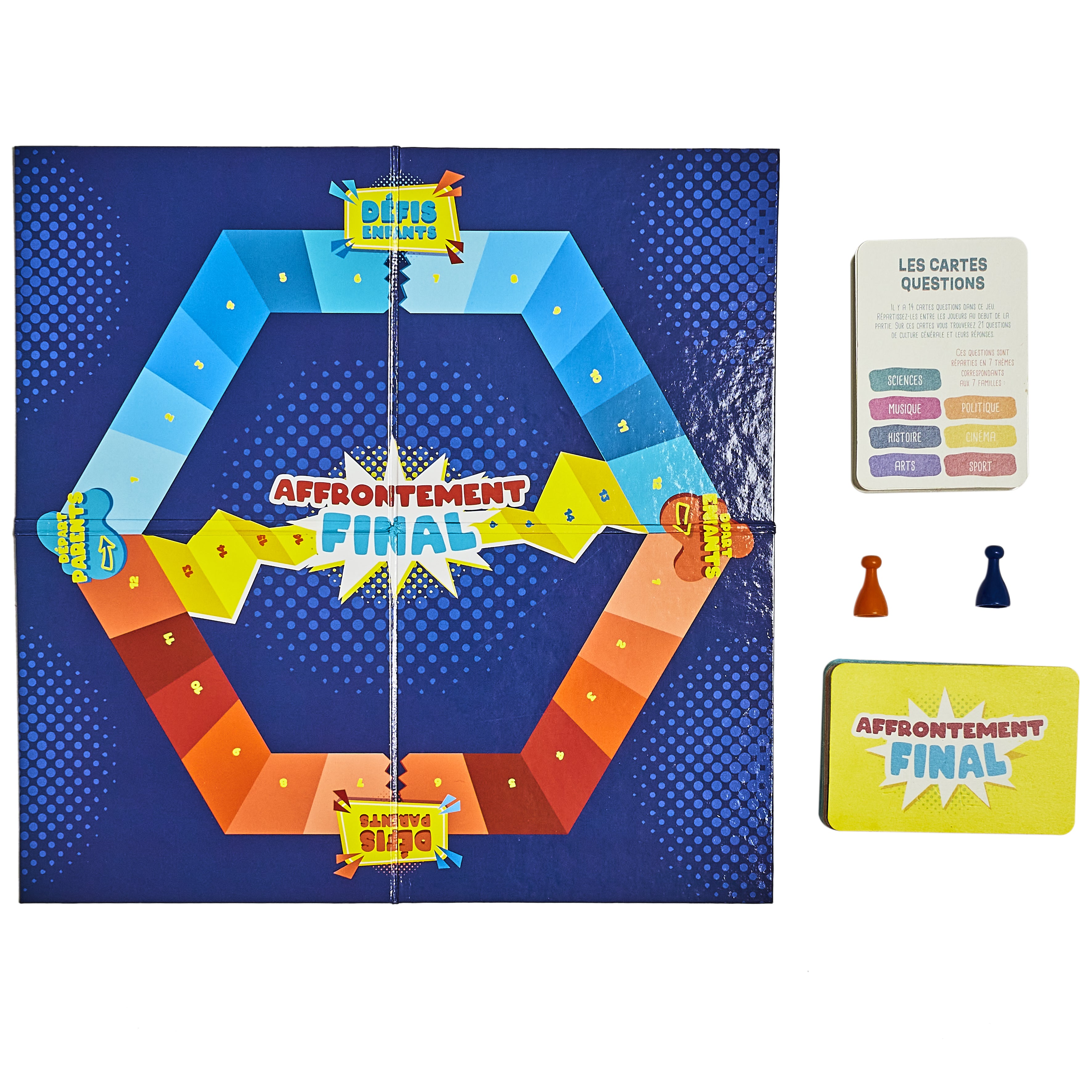 JEU DES DEFIS PARENTS ENFANTS