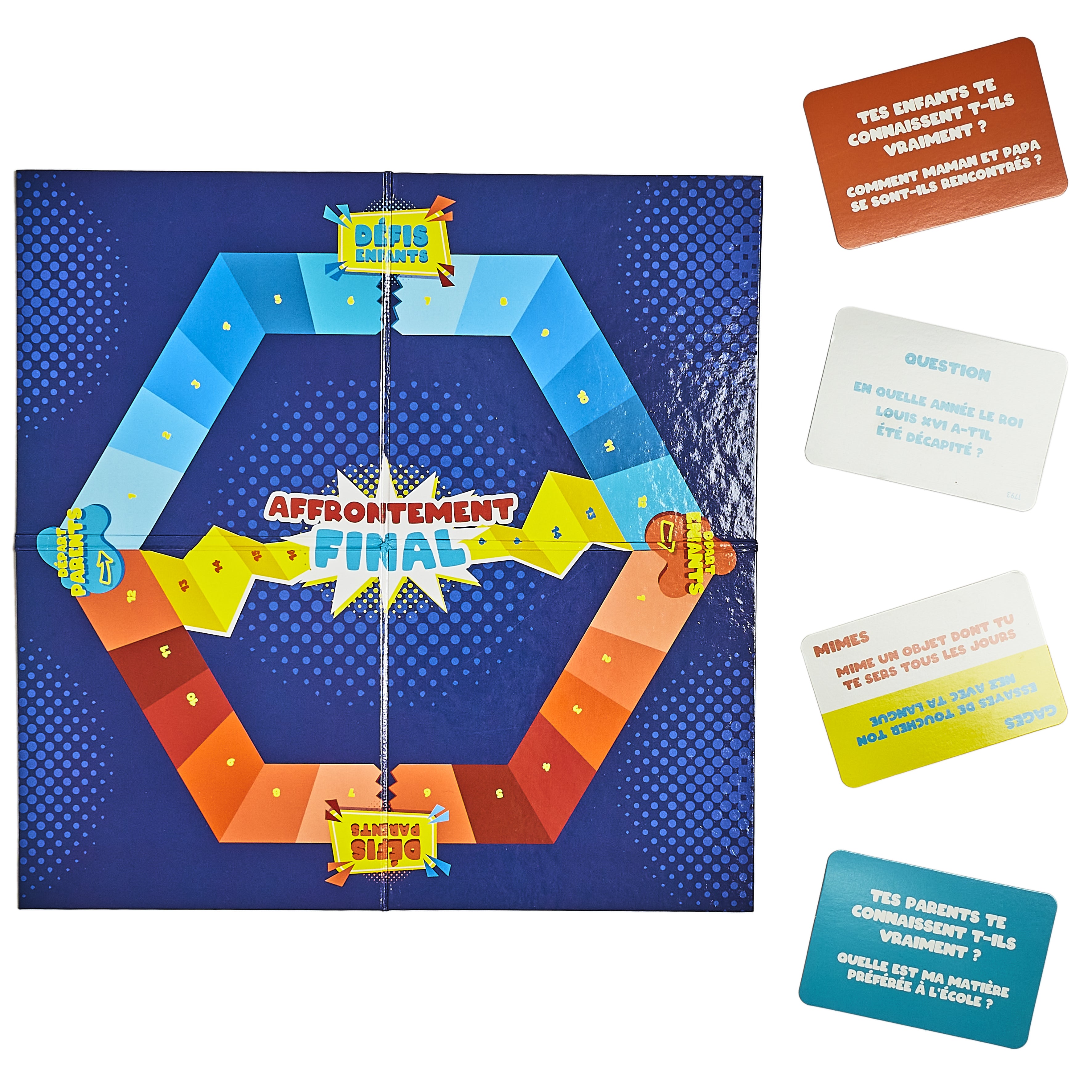 JEU DES DEFIS PARENTS ENFANTS
