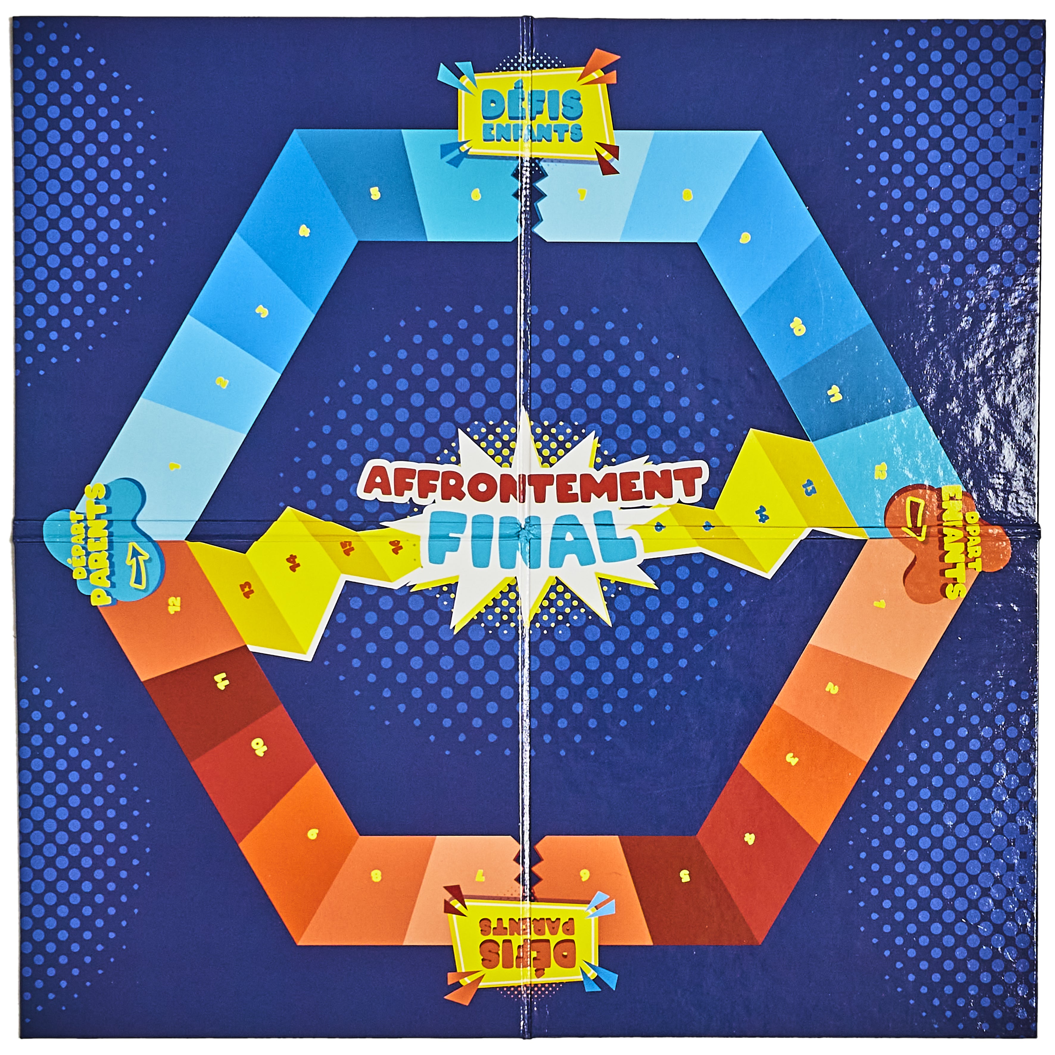 JEU DES DEFIS PARENTS ENFANTS