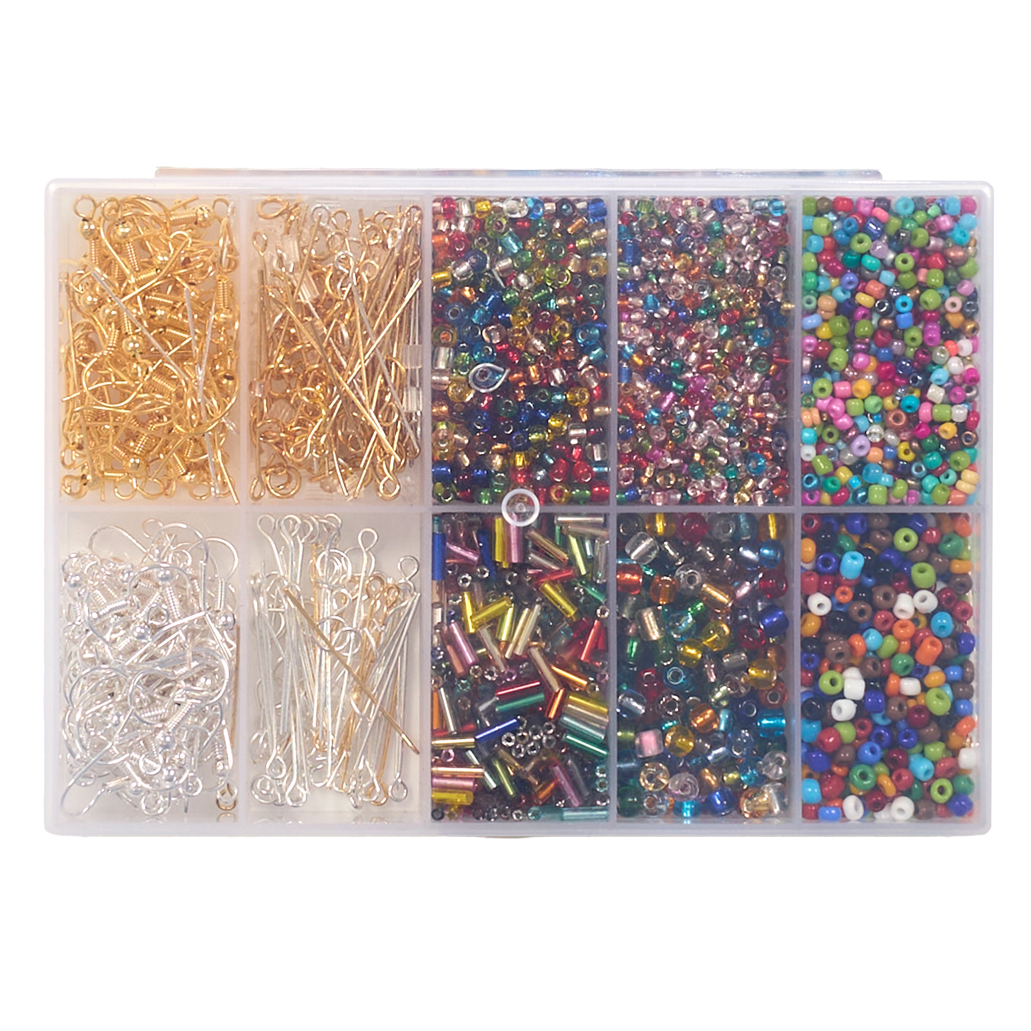 COFFRET DIY BOUCLES D OREILLES ET PERLES X4880