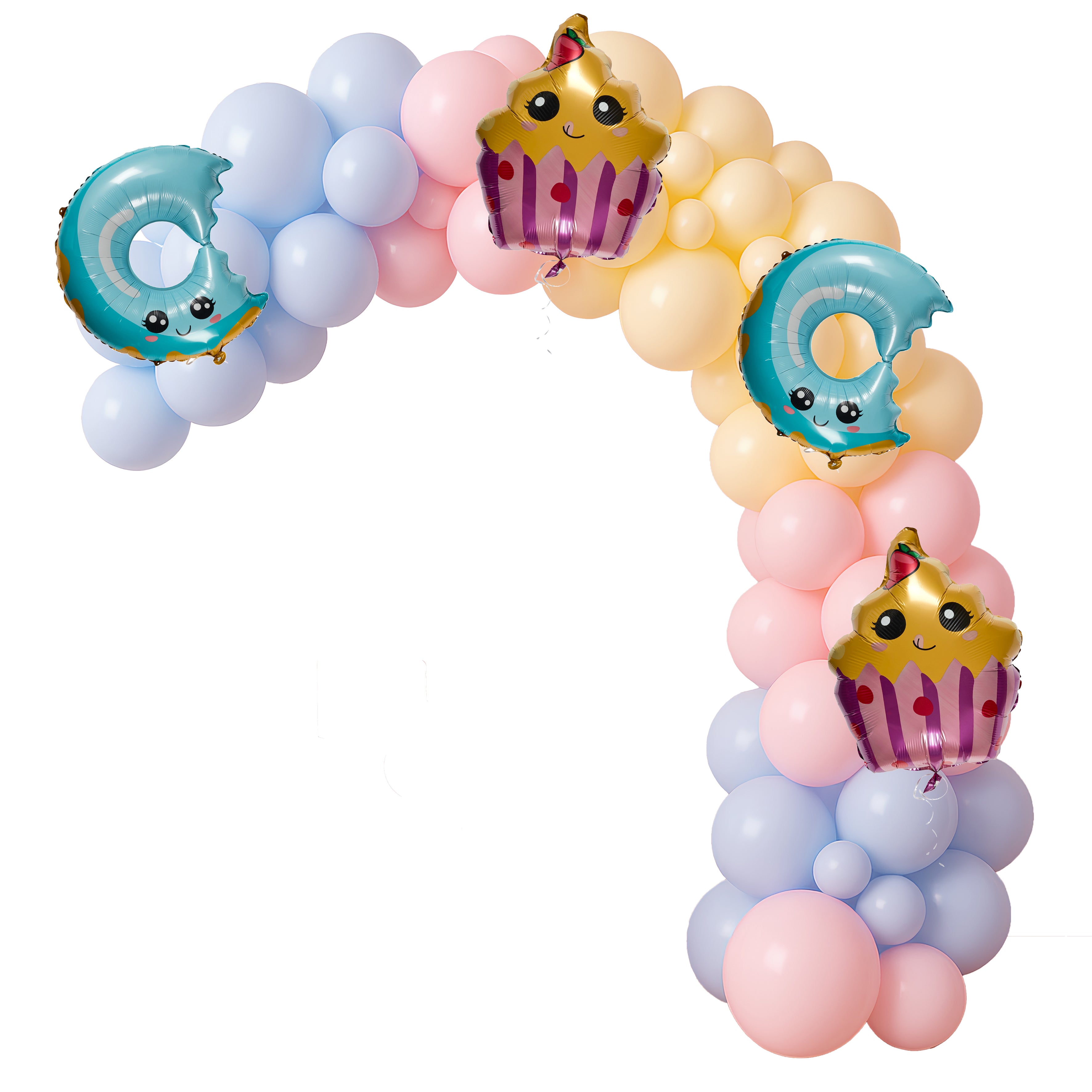 ARCHE BALLON KAWAII X100PCS