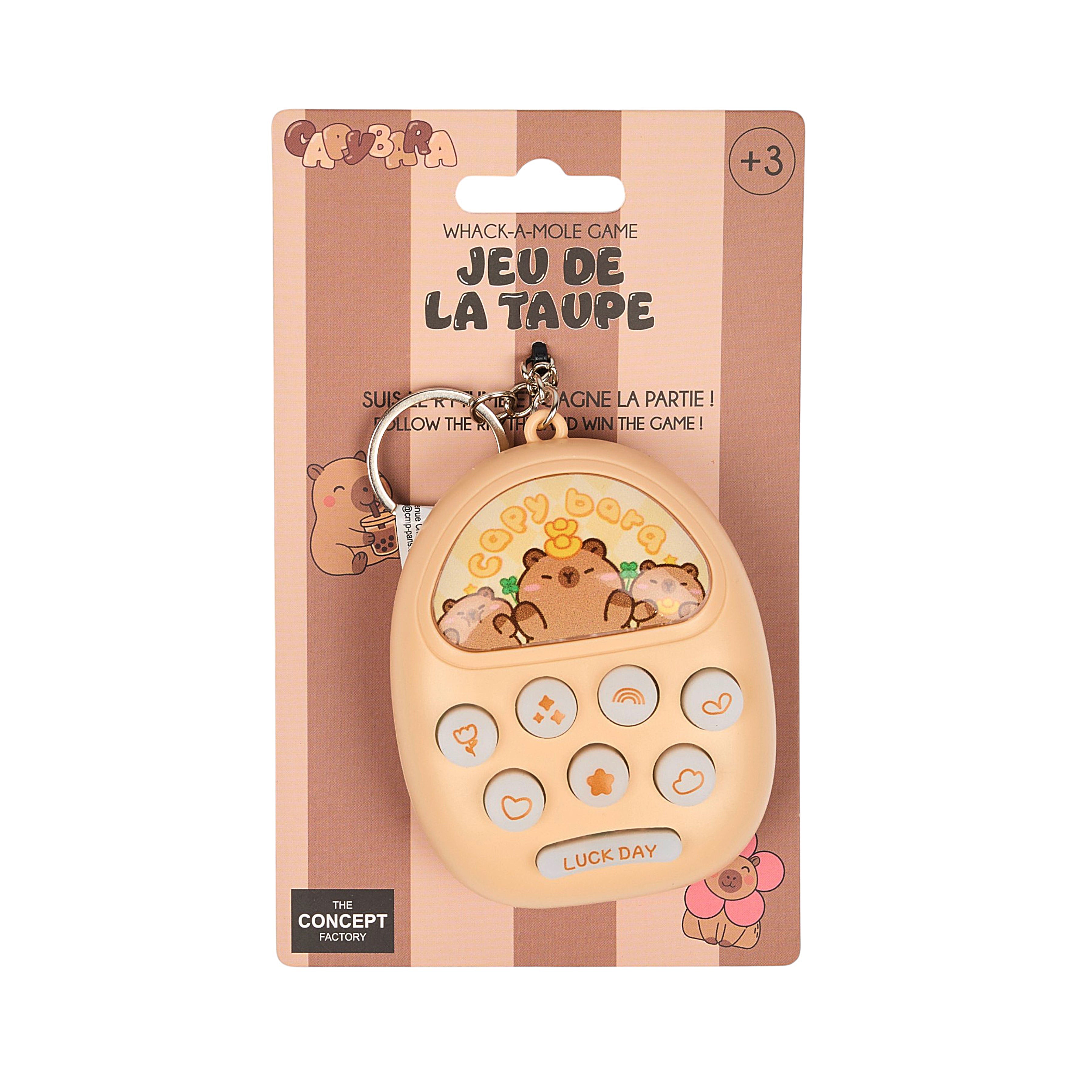 JEU DE LA TAUPE CAPYBARA