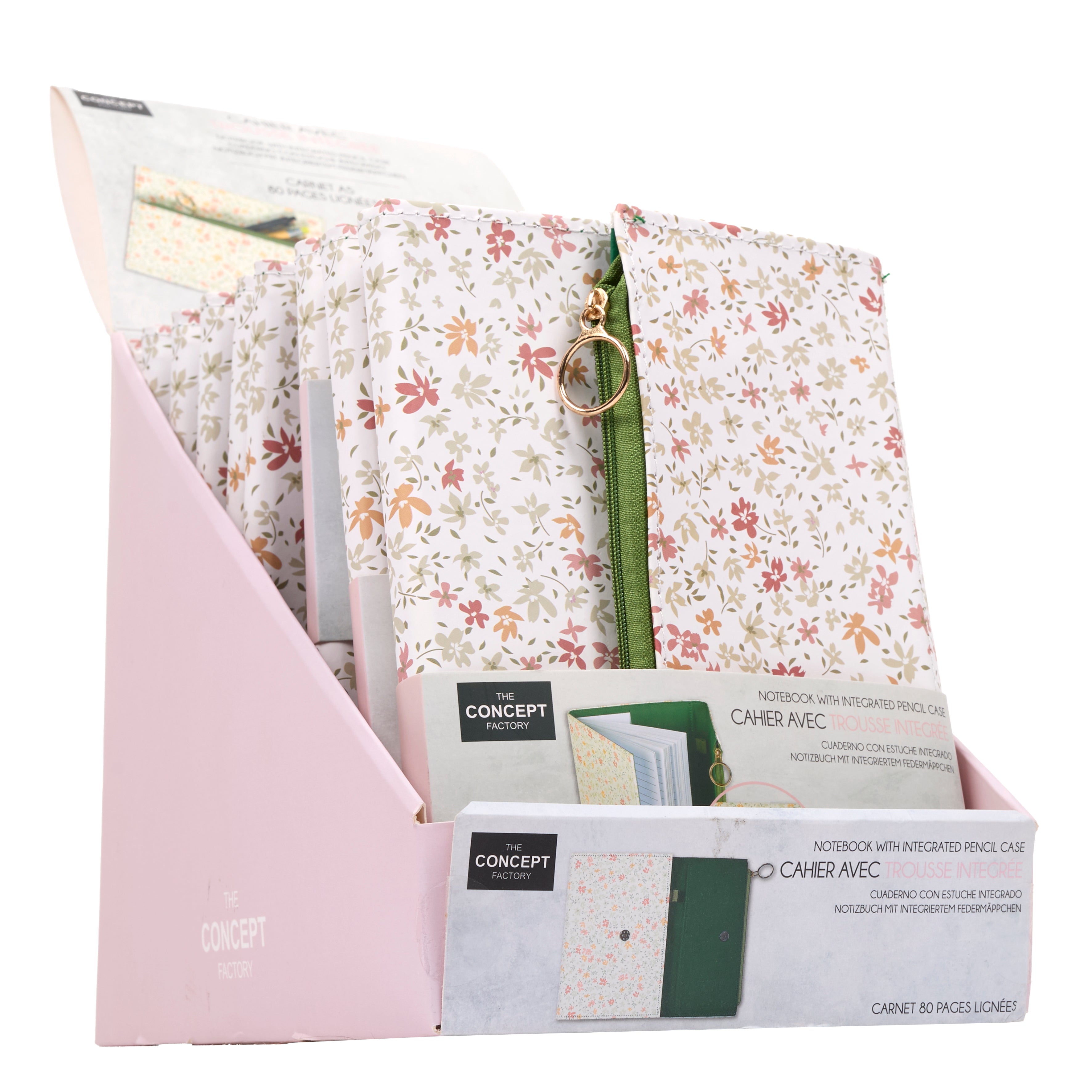 CAHIER AVEC COUVERTURE ET TROUSSE INTEGREE