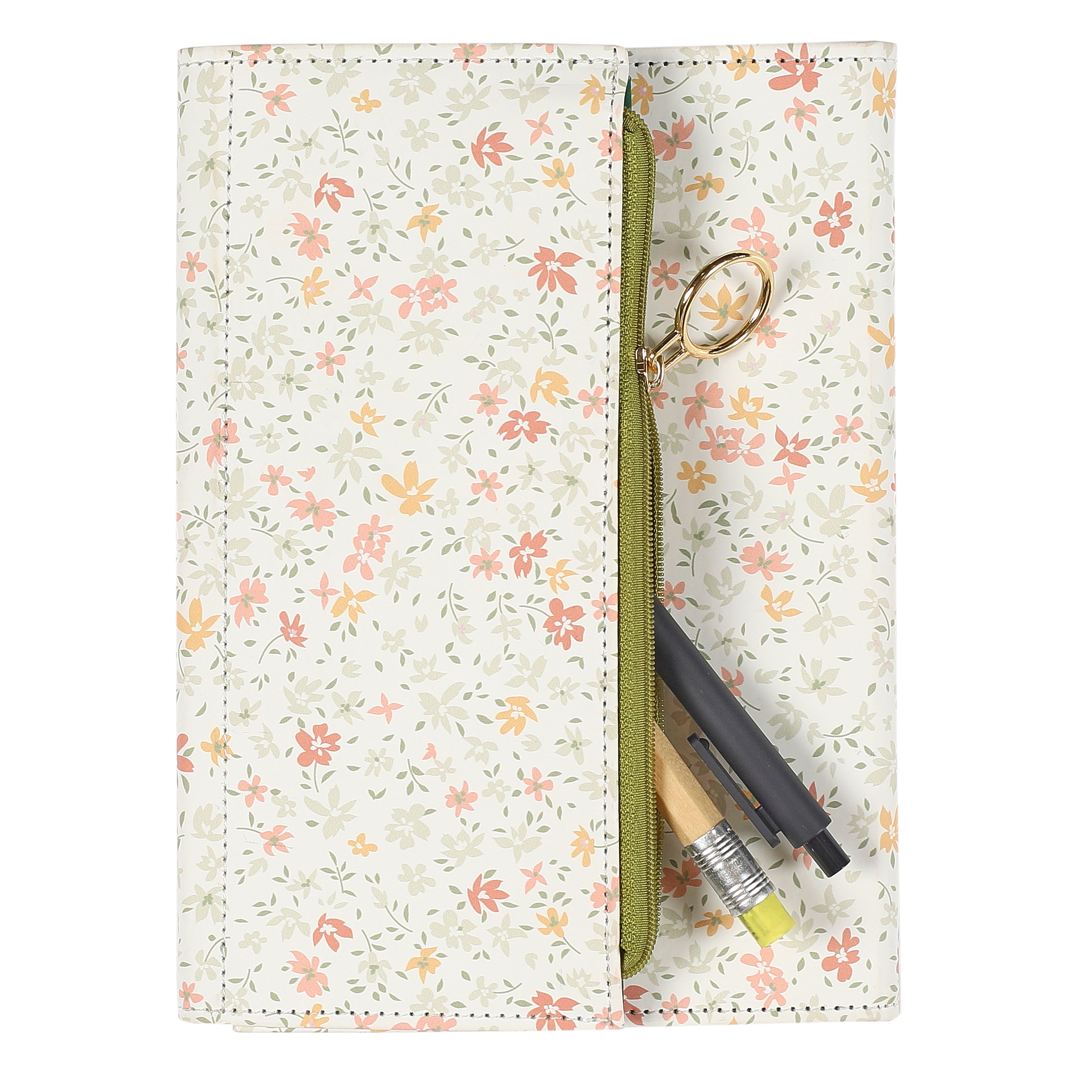CAHIER AVEC COUVERTURE ET TROUSSE INTEGREE