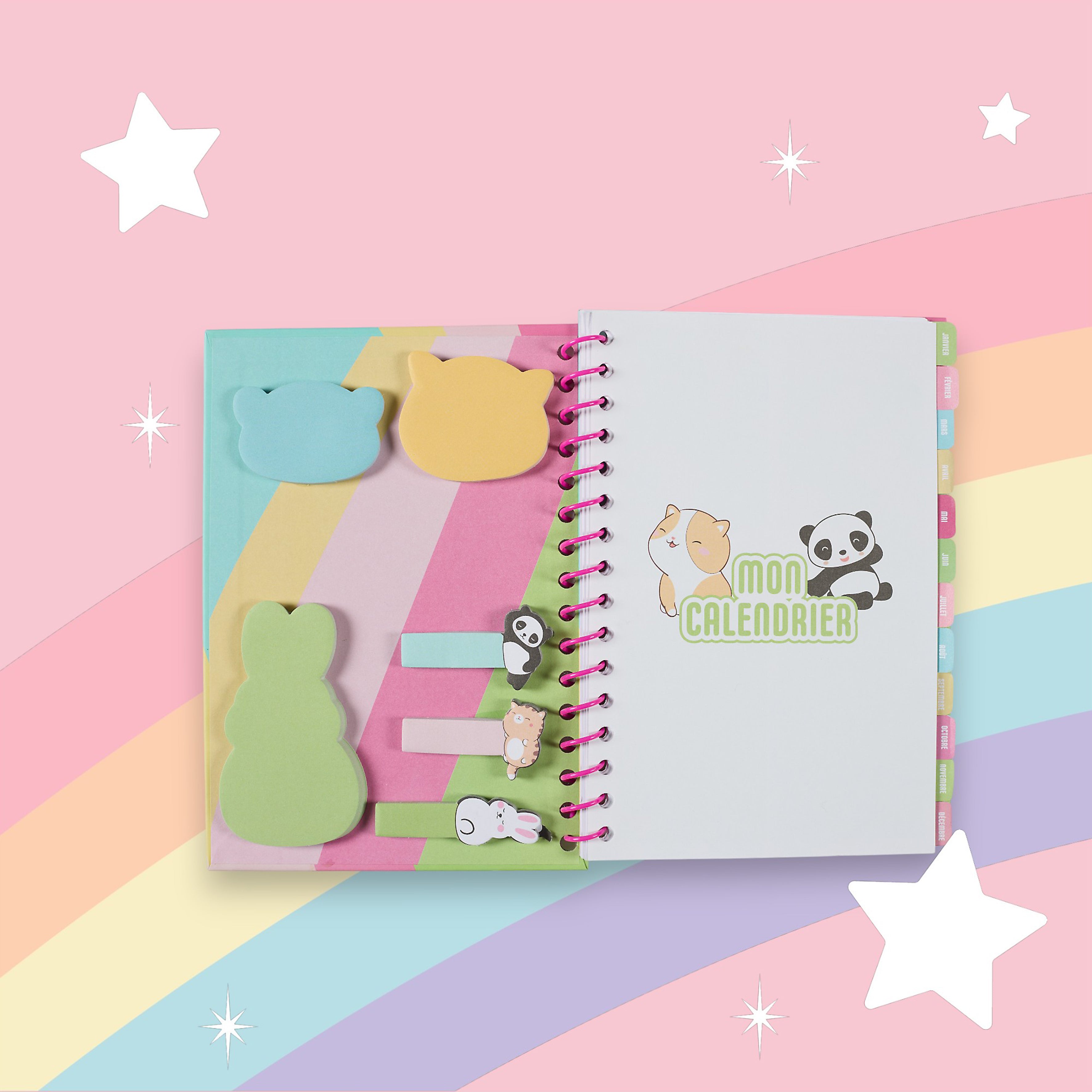 CARNET PLANNER AGENDA A5 KAWAII