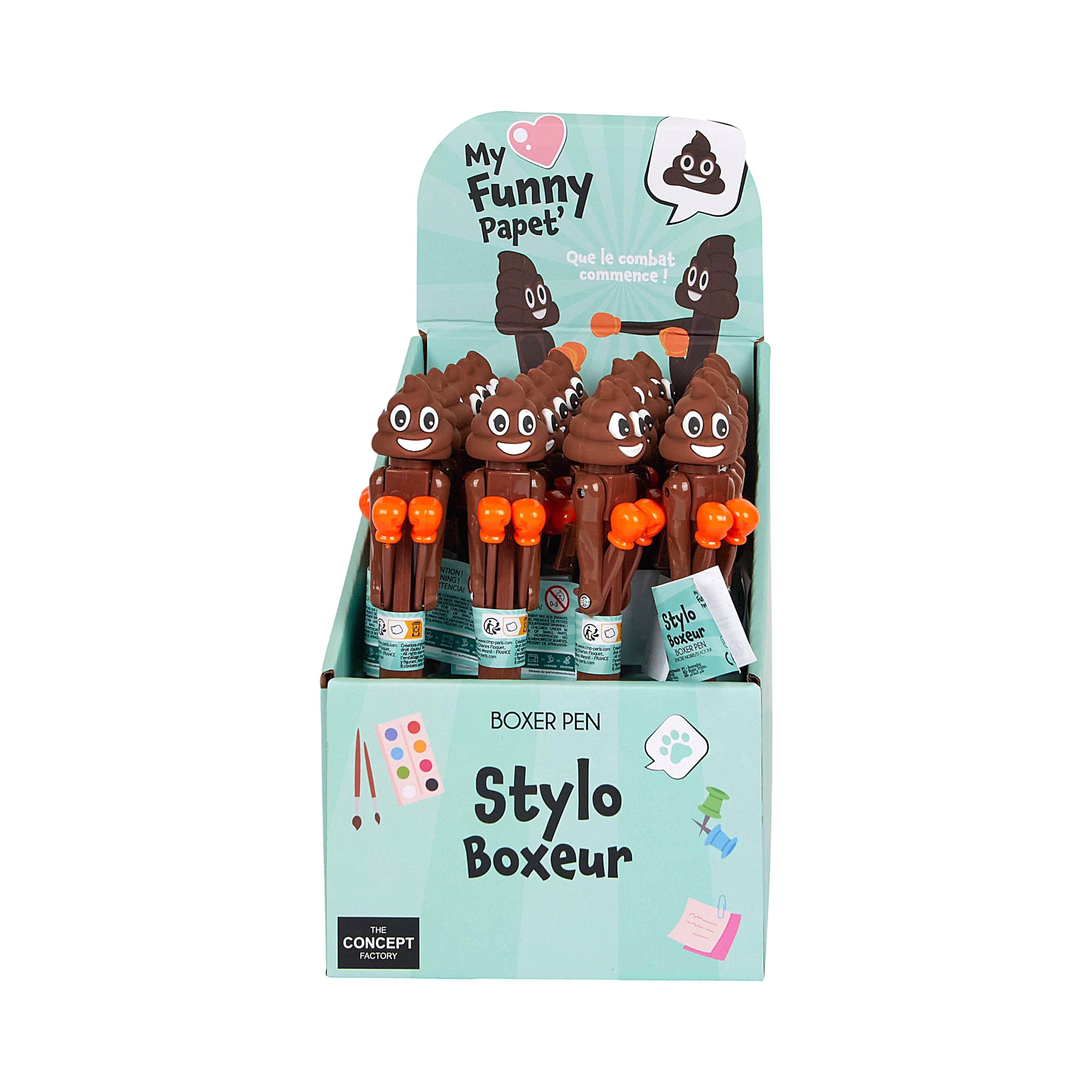 STYLO BOXEUR CROTTE