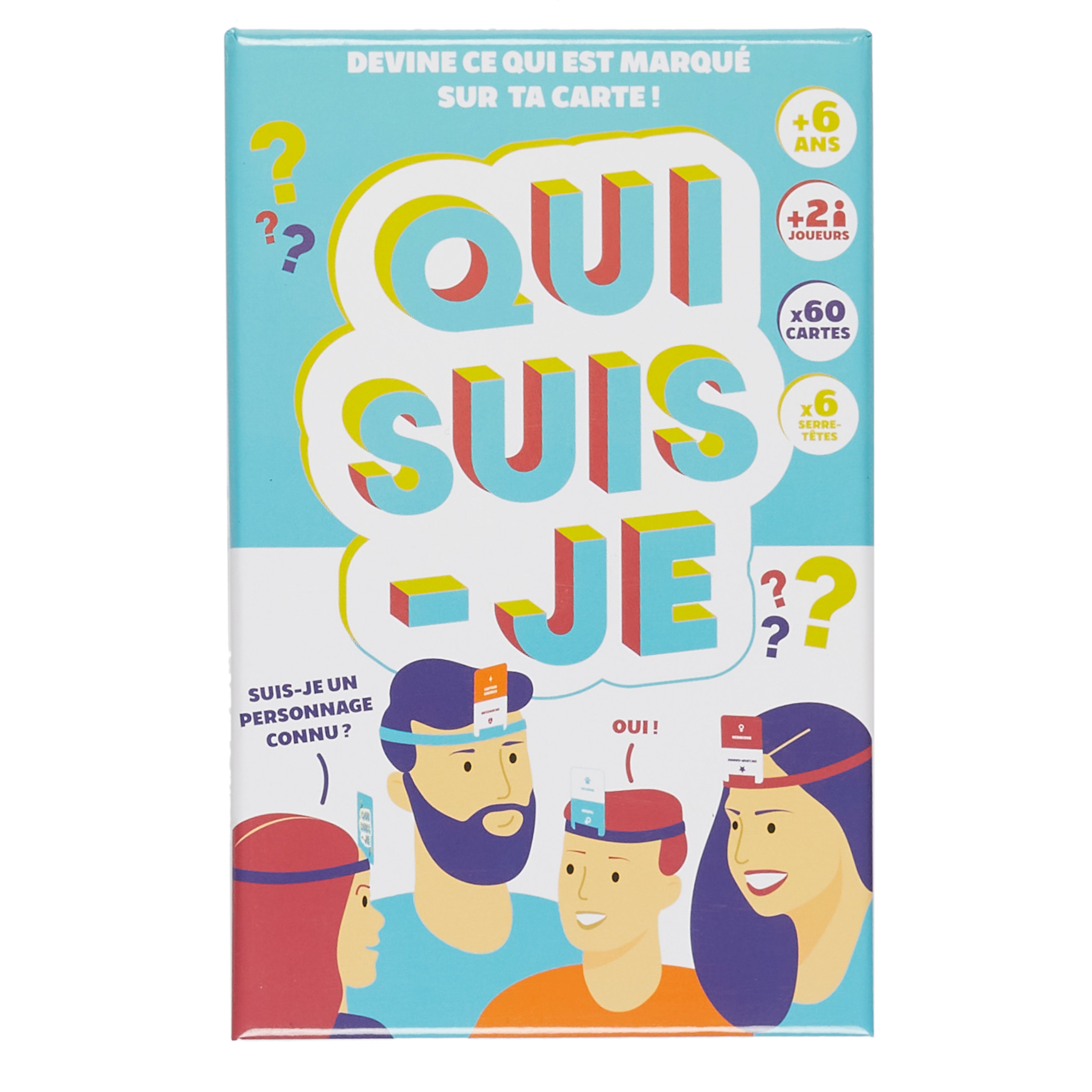 JEU DE CARTES DEVINES QUI JE SUIS X60 CARTES