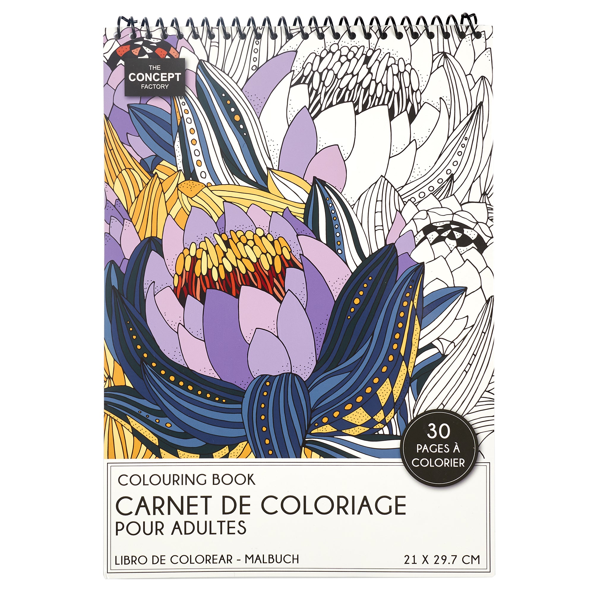 LIVRE DE COLORIAGE ADULTE 30 PAGES