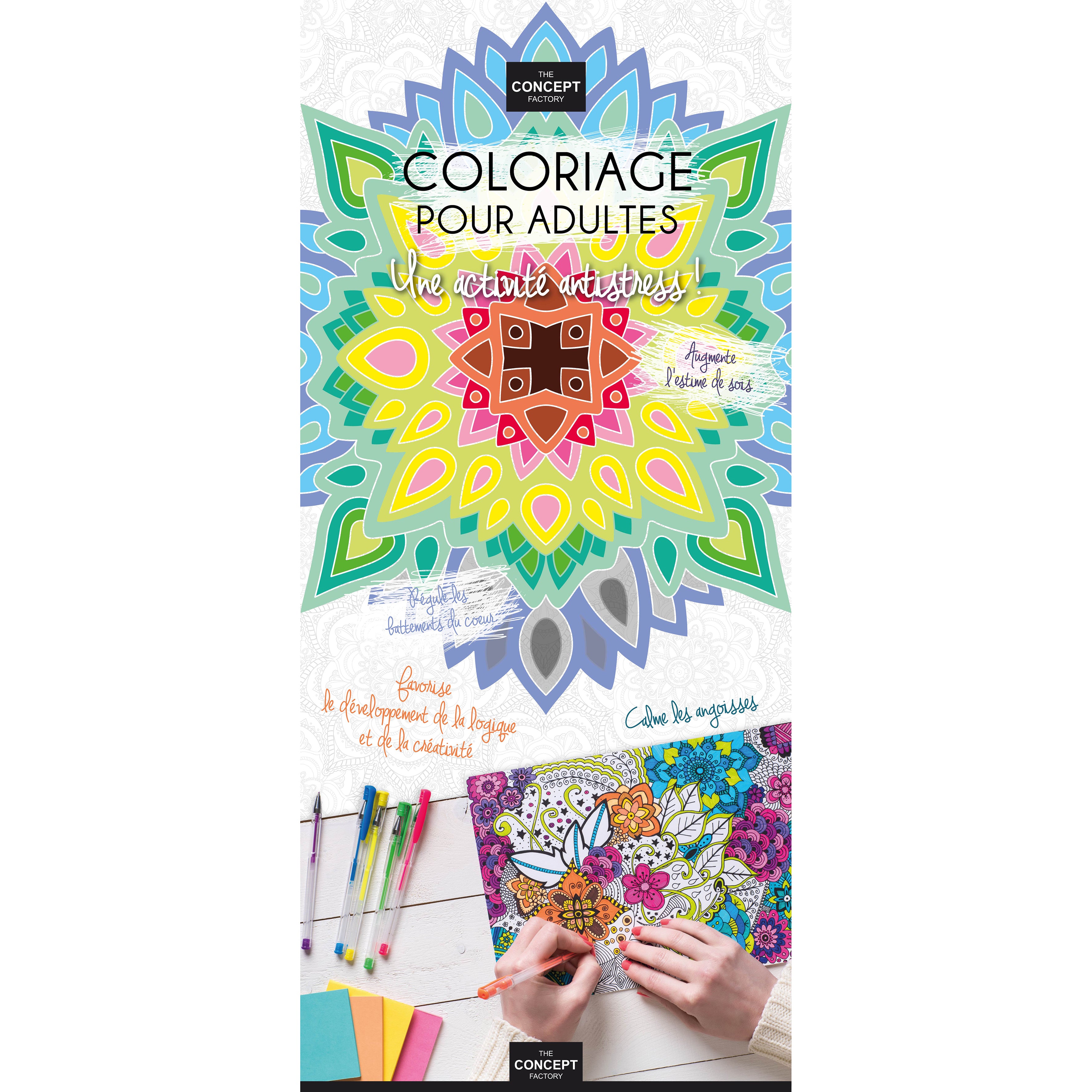 LIVRE DE COLORIAGE ADULTE 30 PAGES
