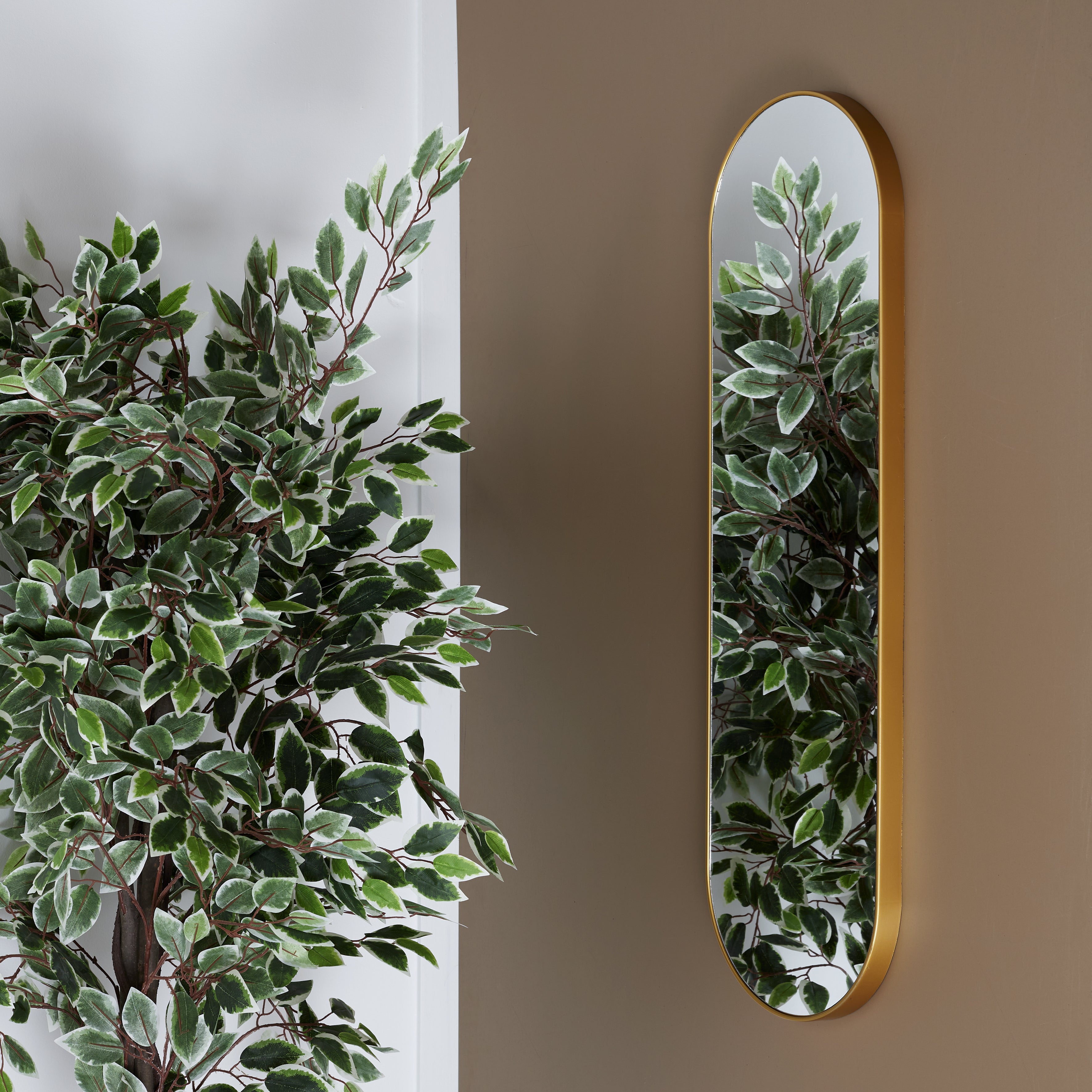 MIROIR DORE 30X100CM