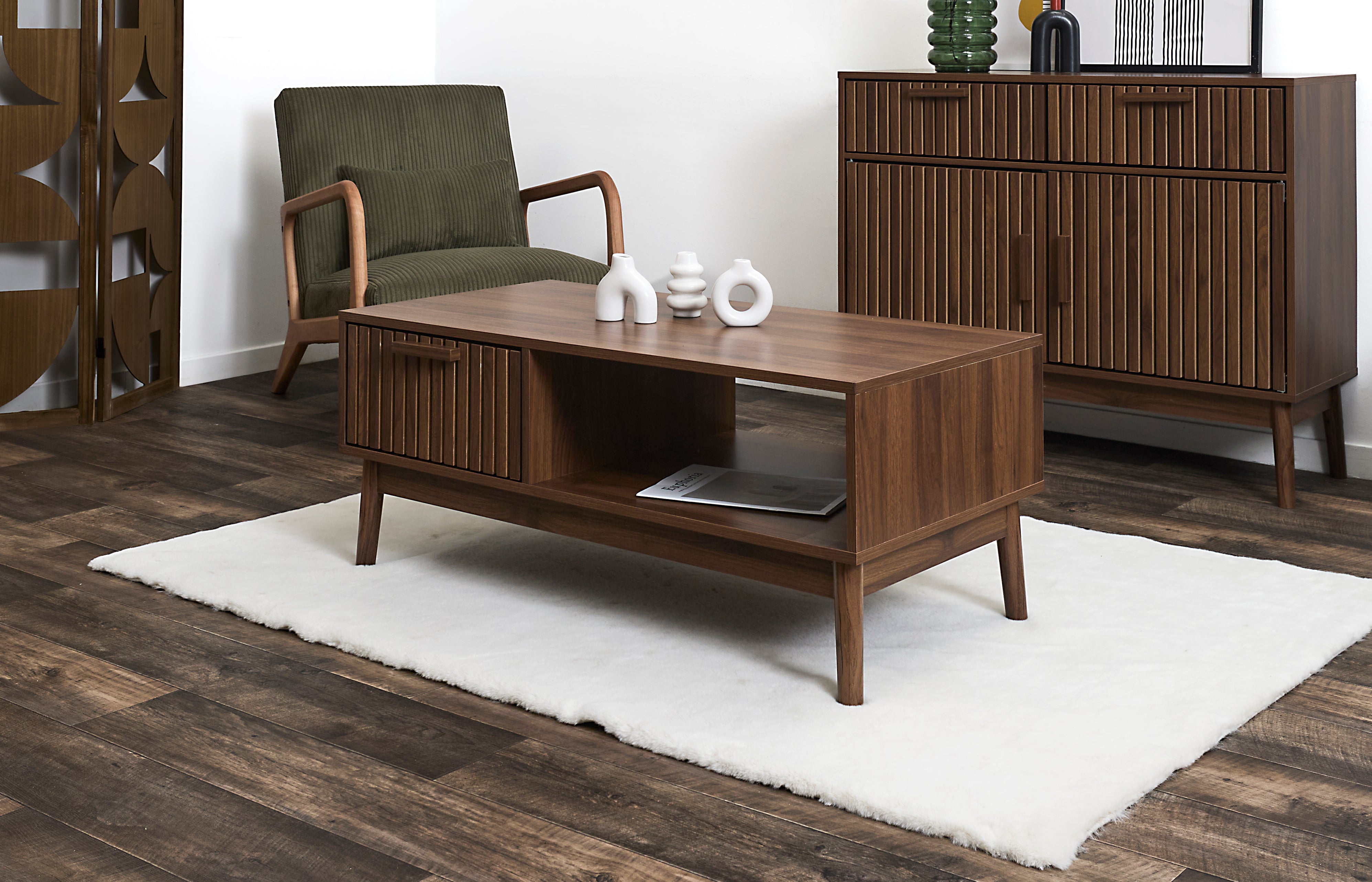 TABLE BASSE KLAUS FONCE
