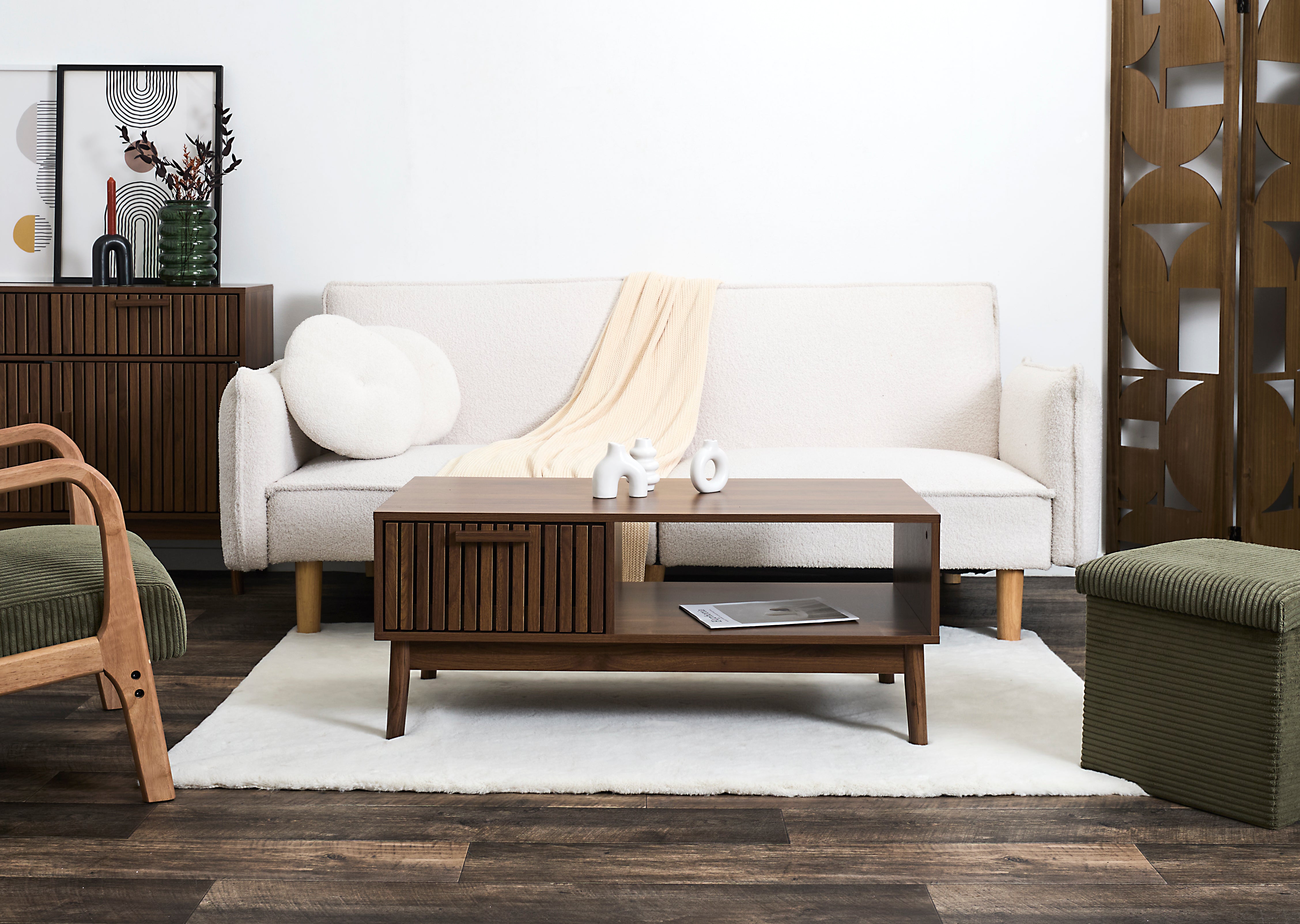 TABLE BASSE KLAUS FONCE