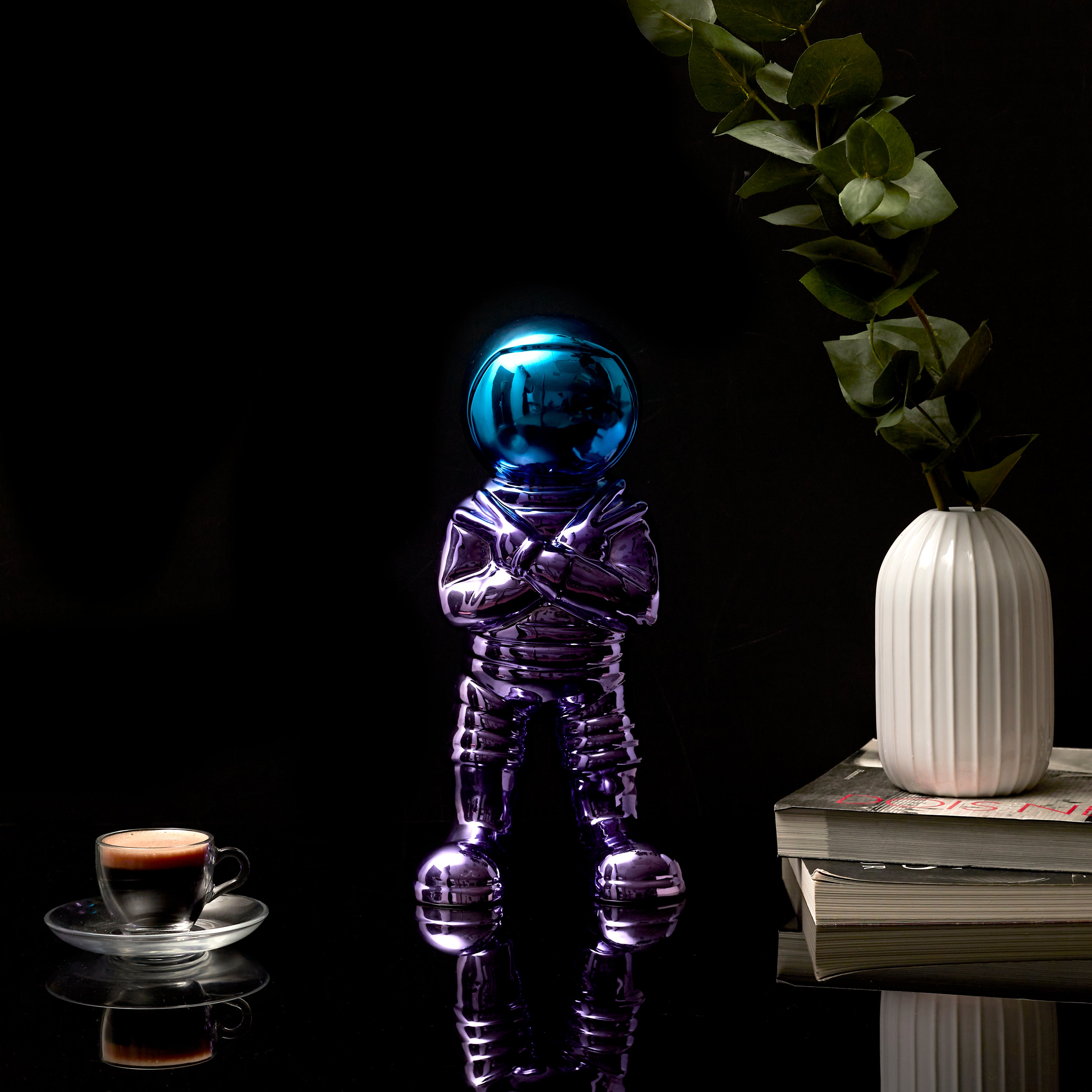 ASTRONAUTE ELECTROPLATE H33CM