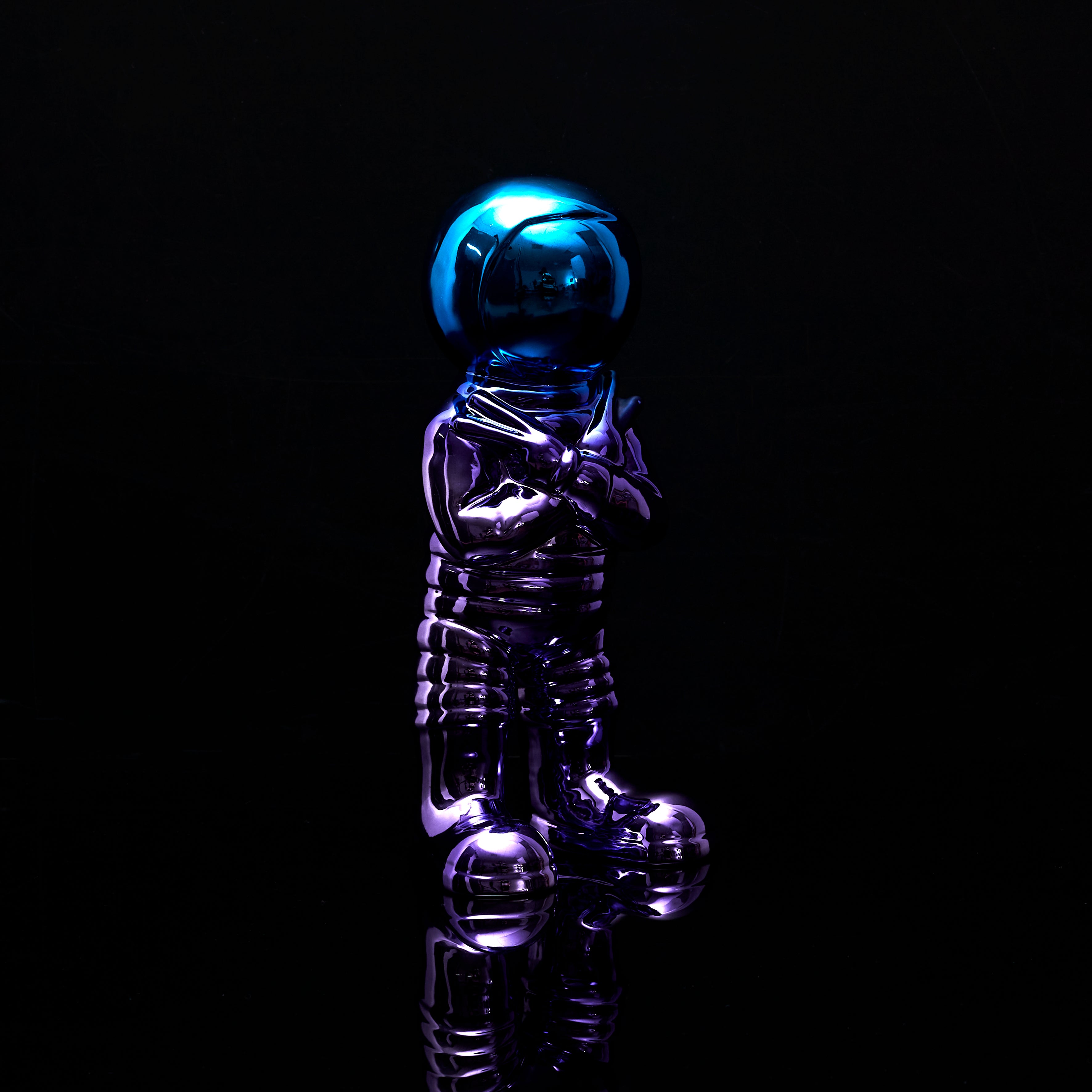 ASTRONAUTE ELECTROPLATE H33CM