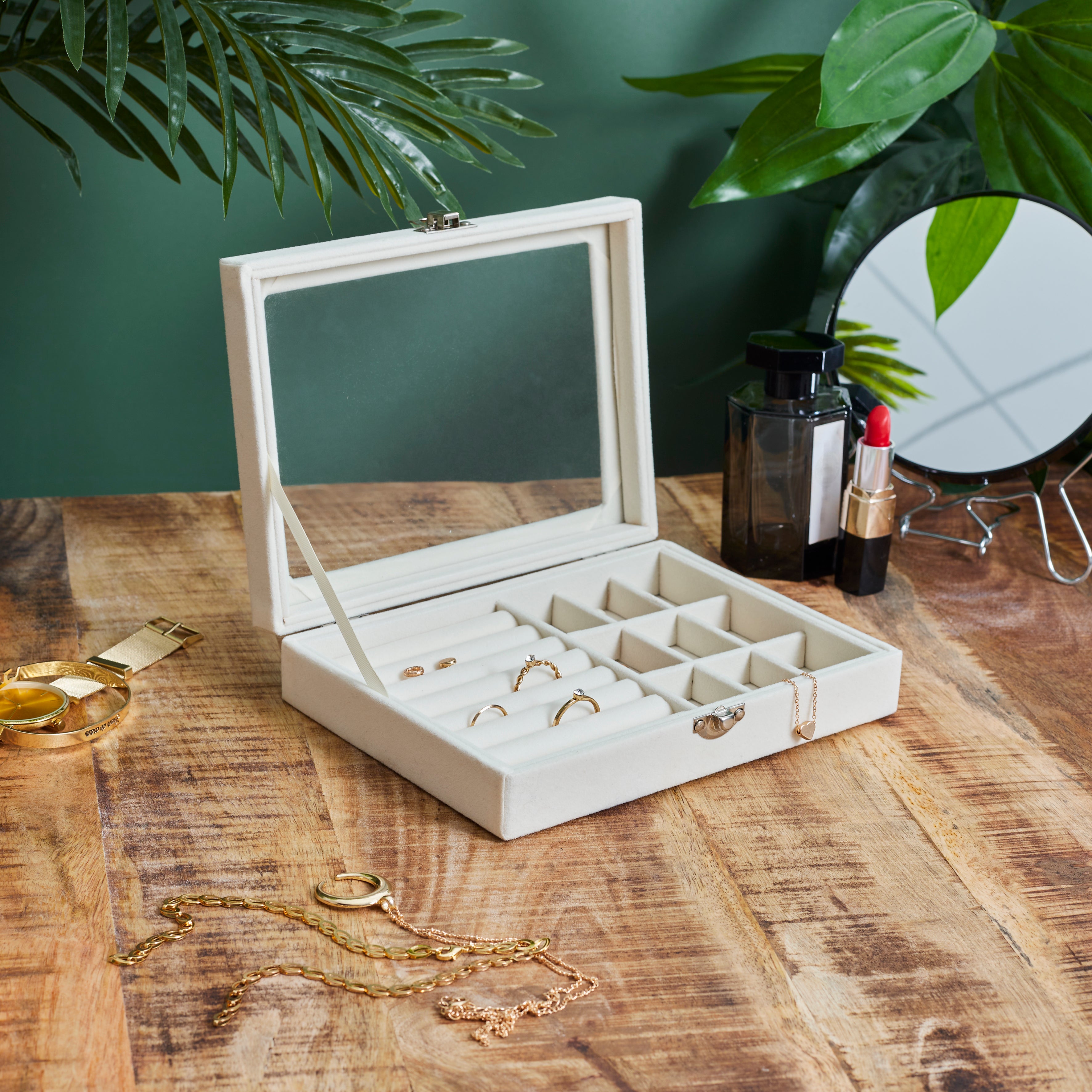 BOITE A BIJOUX FEUTRINE
