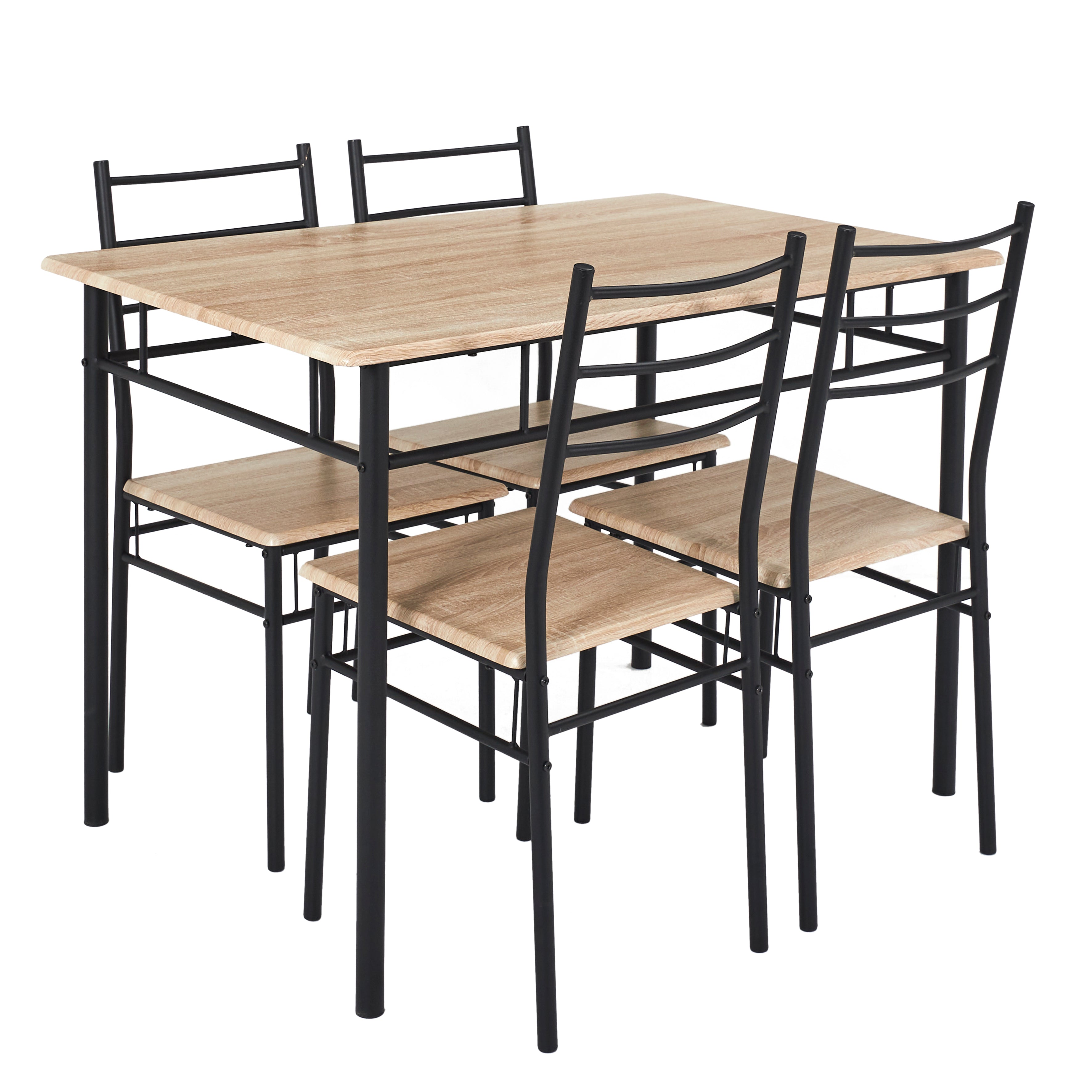 TABLE ET 4 CHAISES LOKA