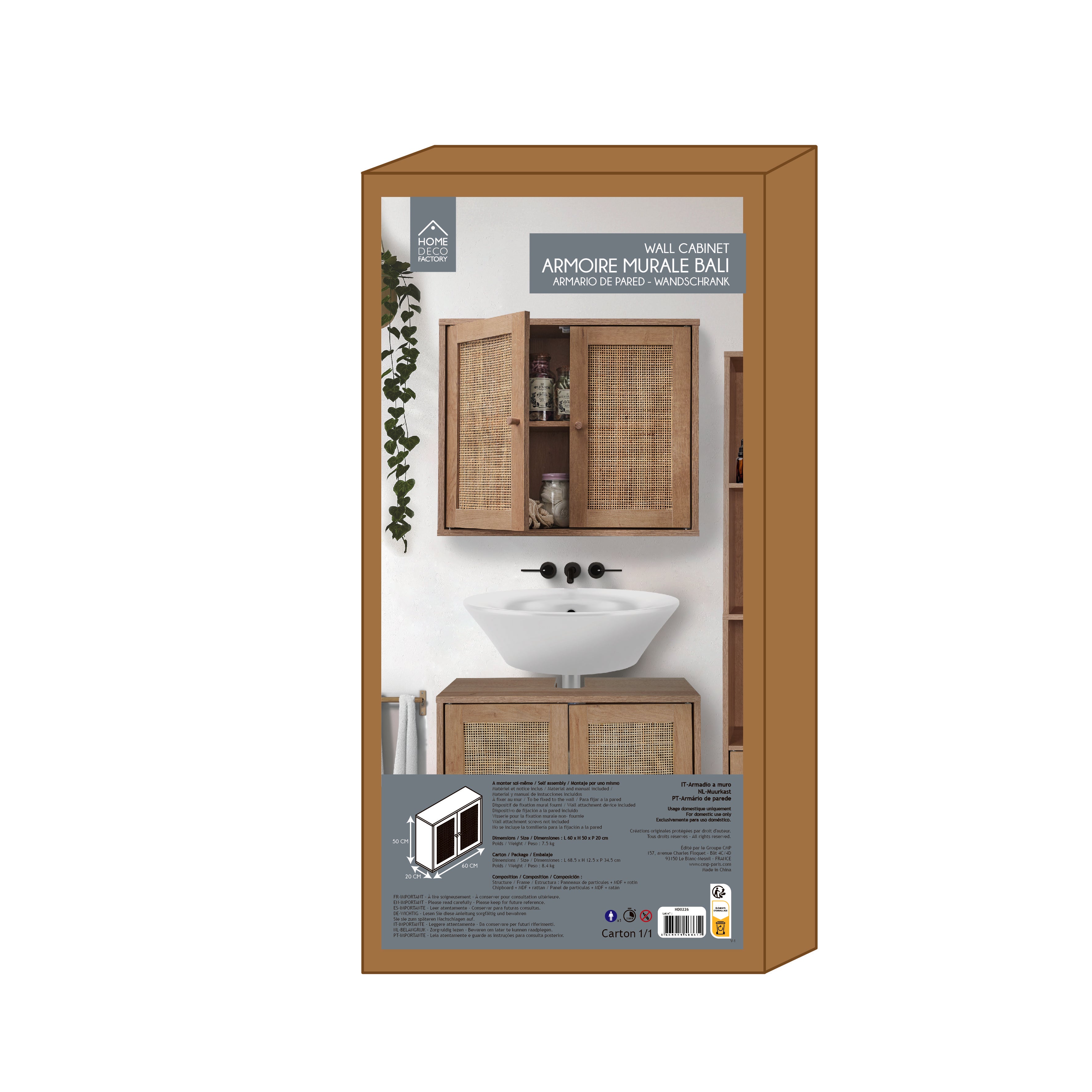ARMOIRE MURALE BALI