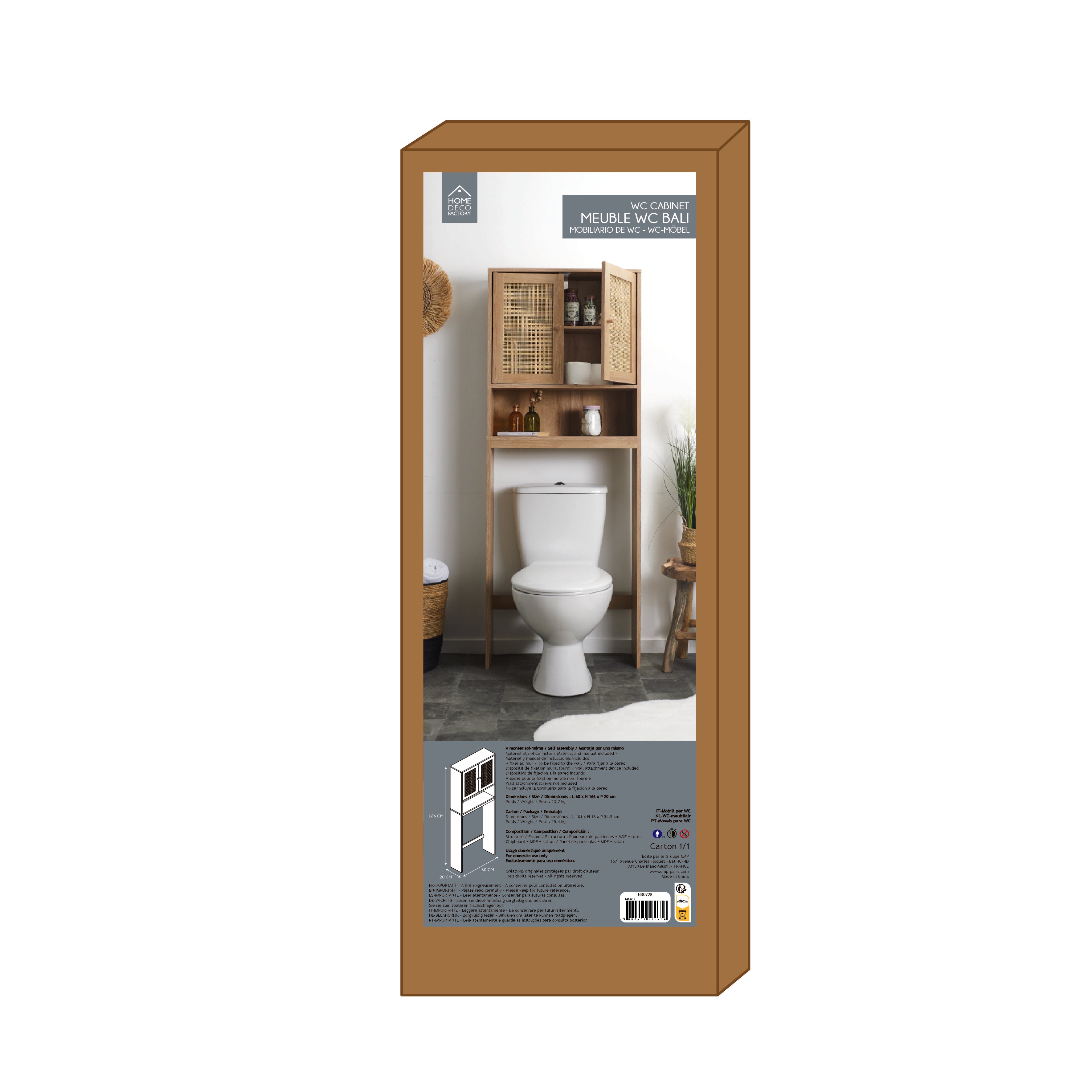 MEUBLE WC BALI