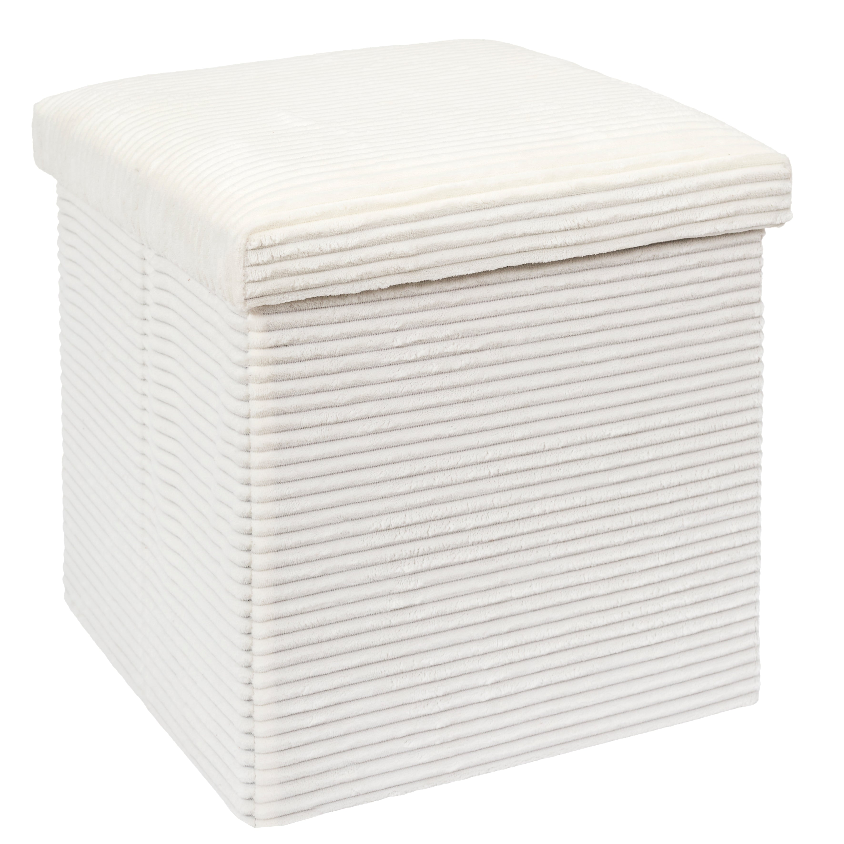 COFFRE POUF PLIABLE COTELE SCOTT BEIGE