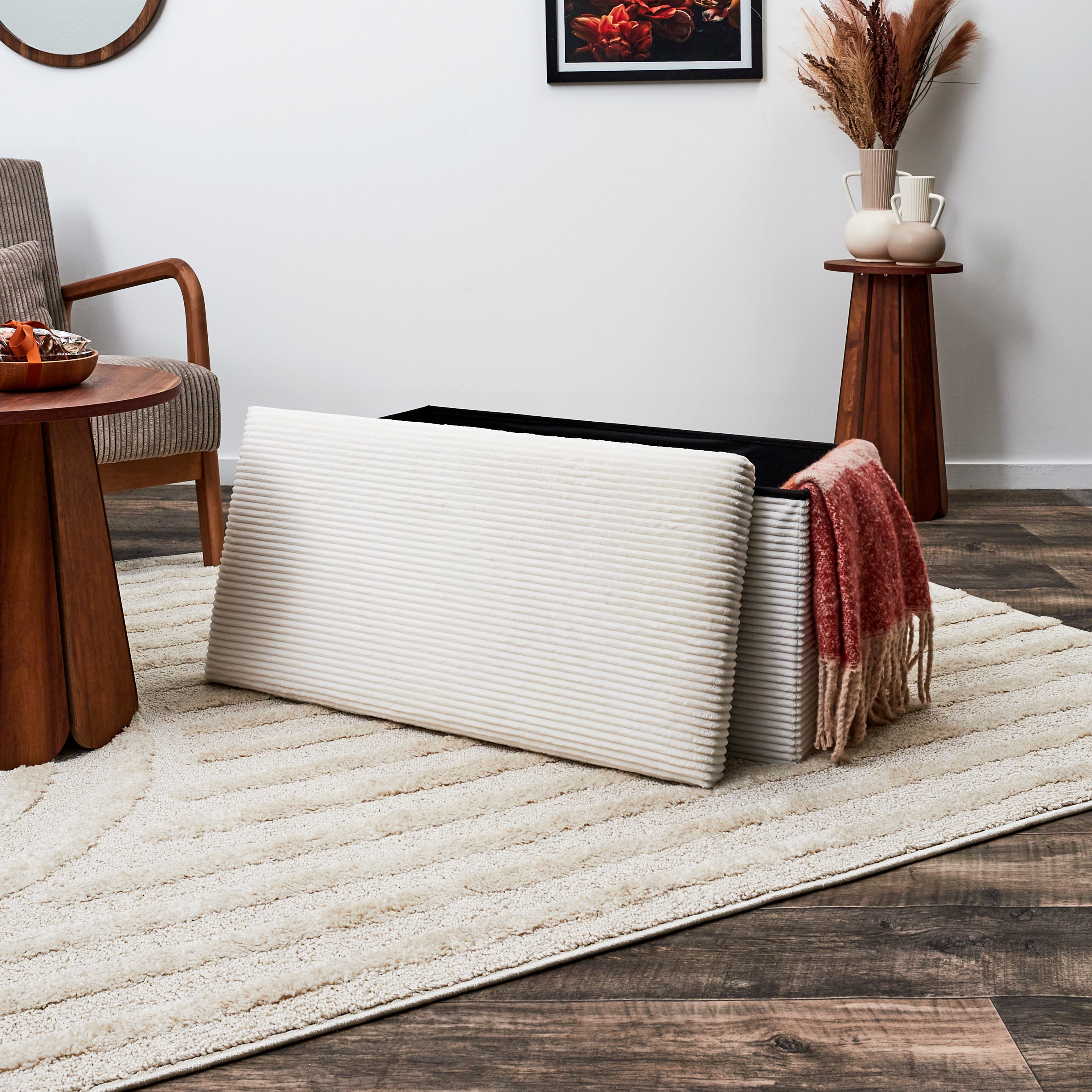 COFFRE BANC PLIABLE COTELE SCOTT BEIGE