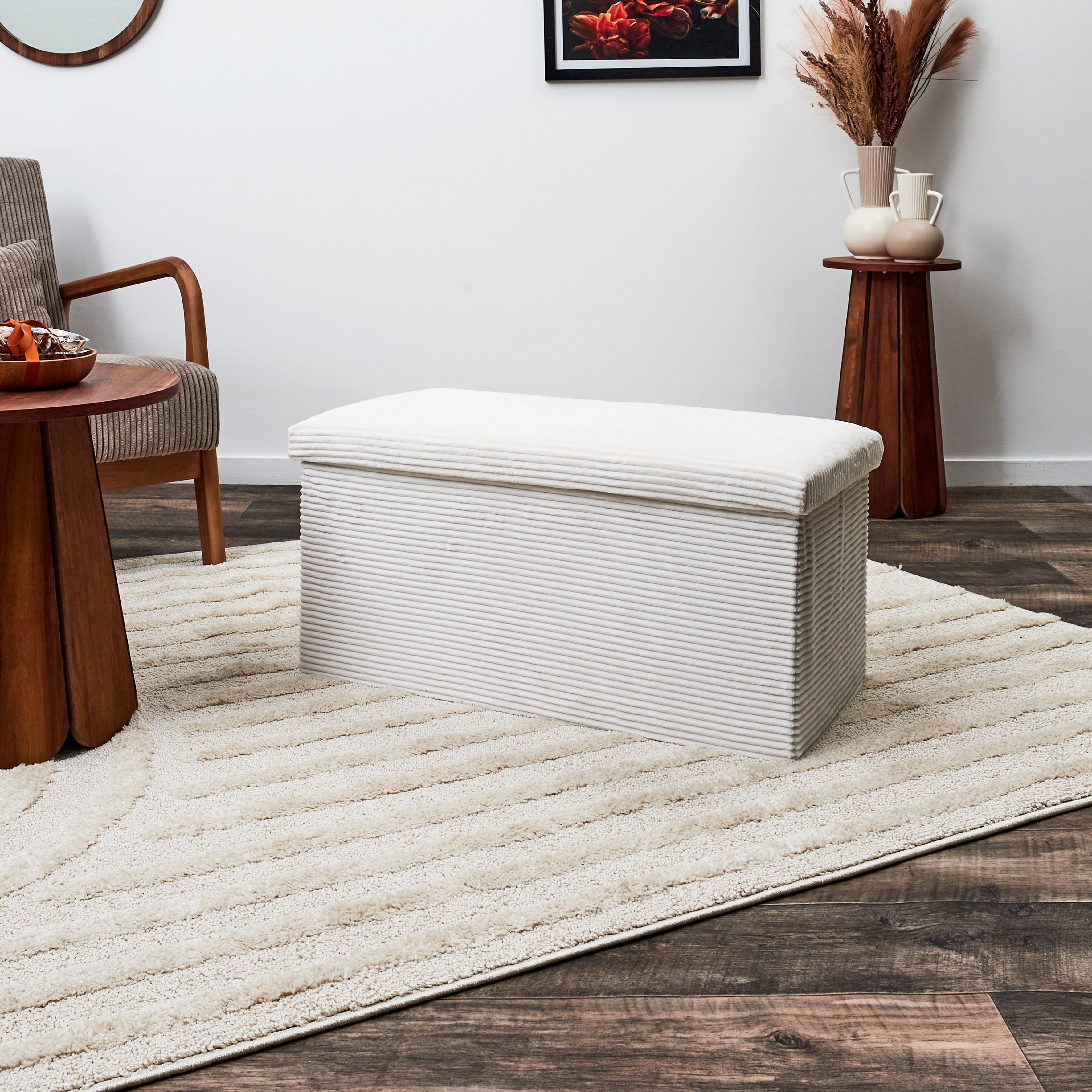 COFFRE BANC PLIABLE COTELE SCOTT BEIGE