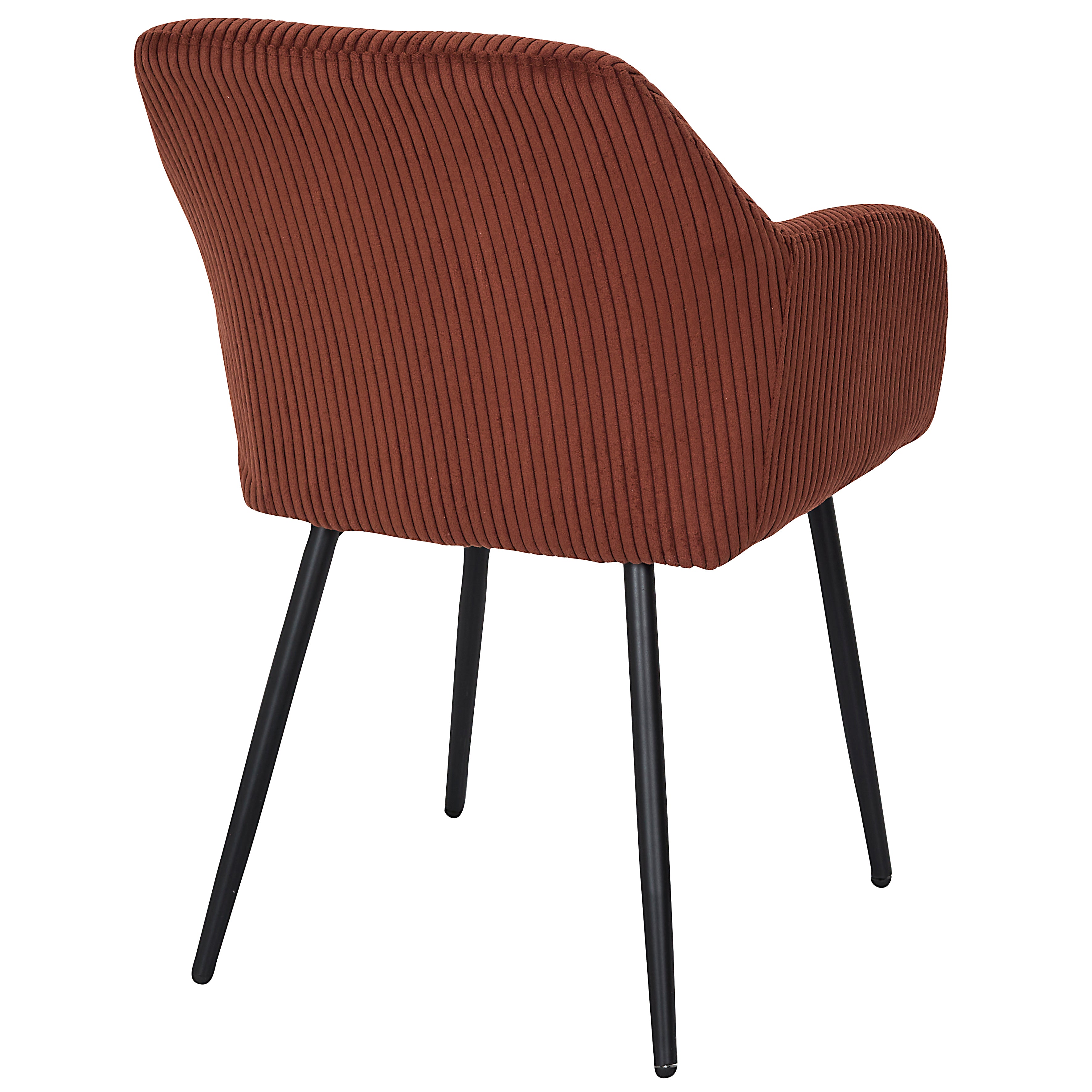 FAUTEUIL COTELE SCOTT TERRACOTTA - LOT DE 2
