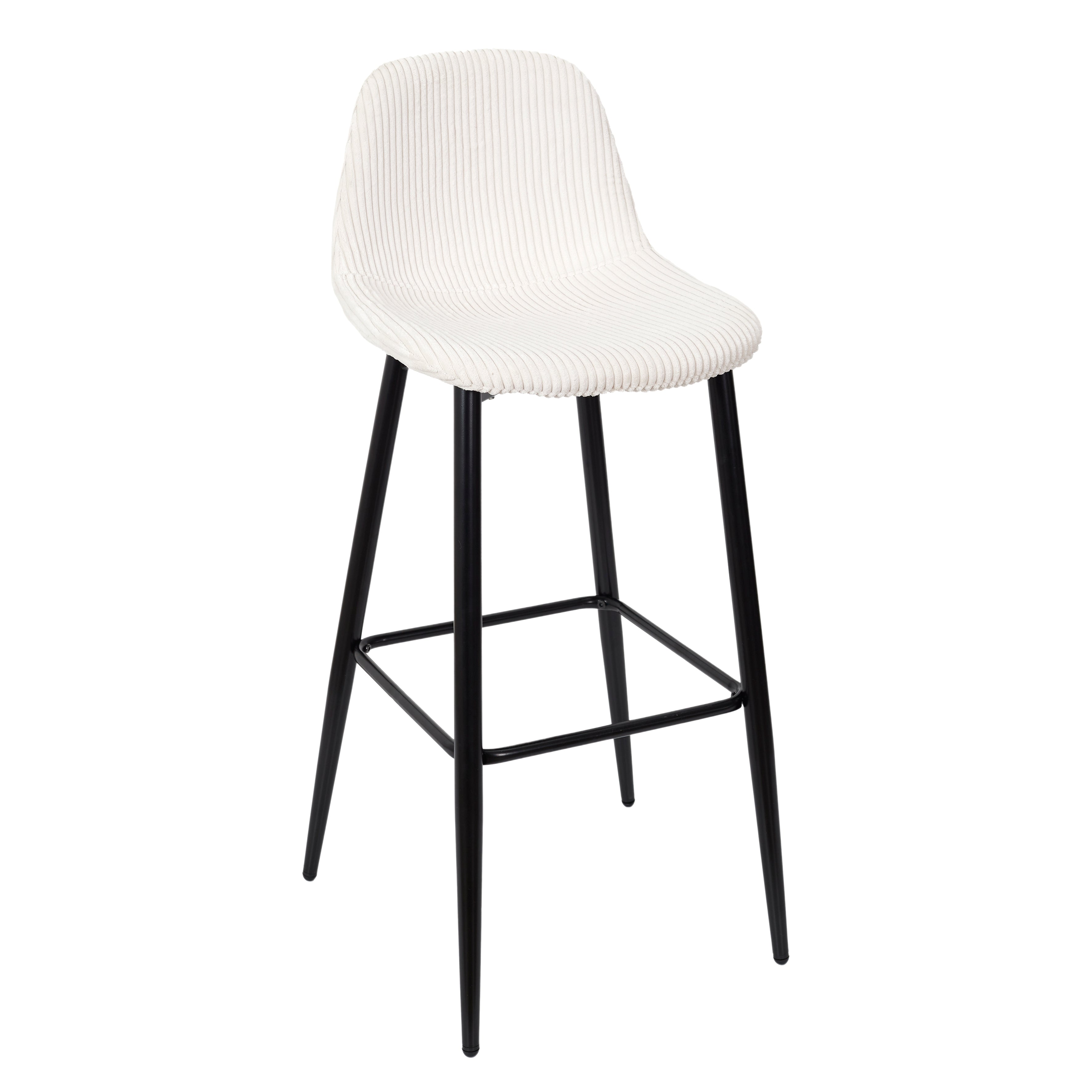 CHAISE DE BAR COTELE SCOTT BEIGE - LOT DE 2