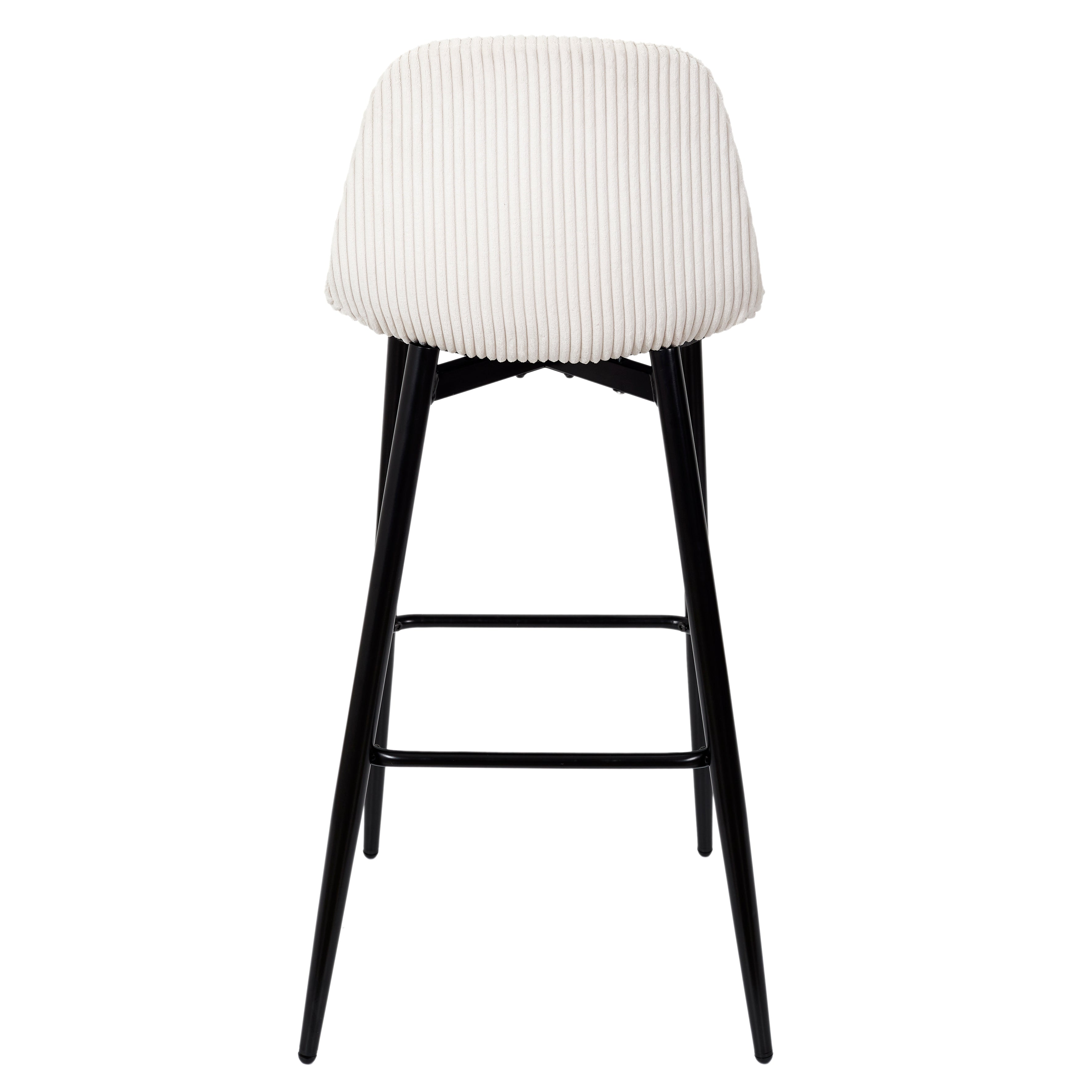 CHAISE DE BAR COTELE SCOTT BEIGE - LOT DE 2
