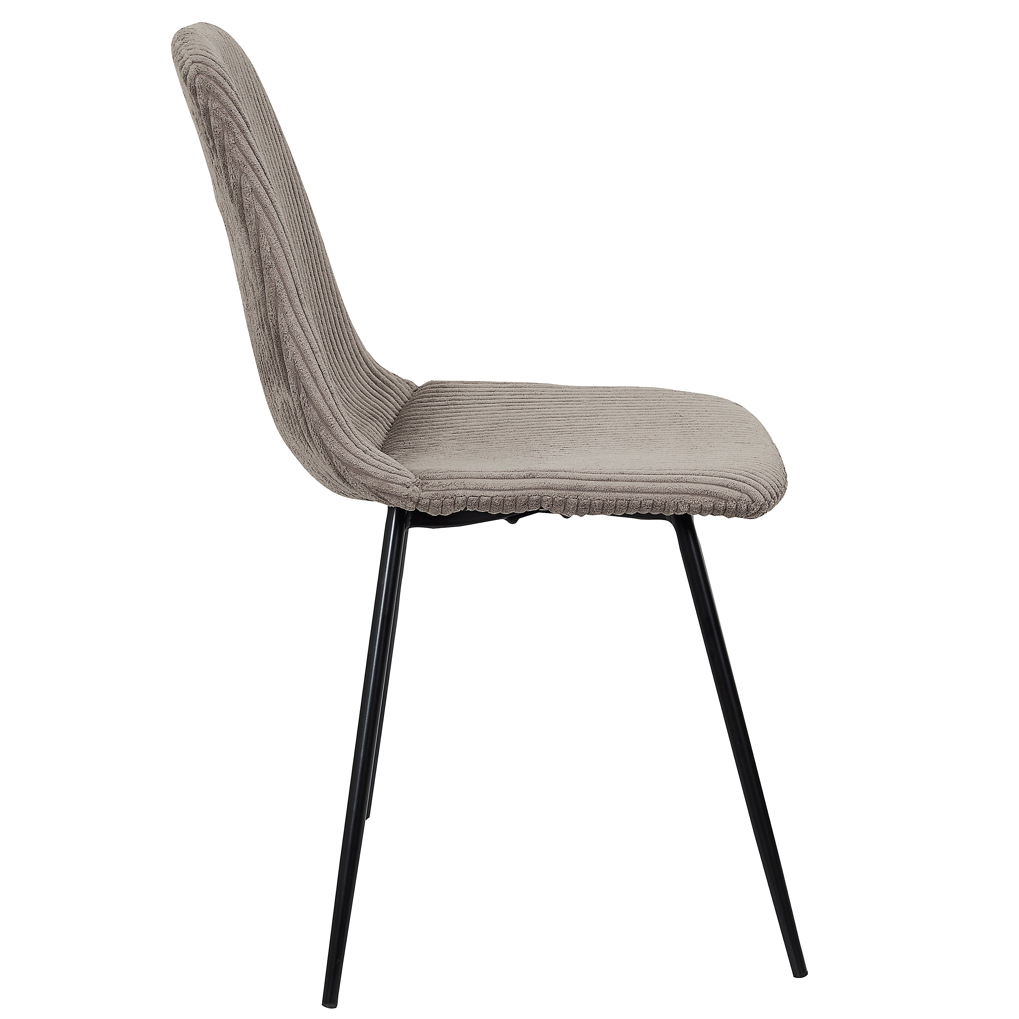 CHAISE COTELE SCOTT TAUPE - LOT DE 4