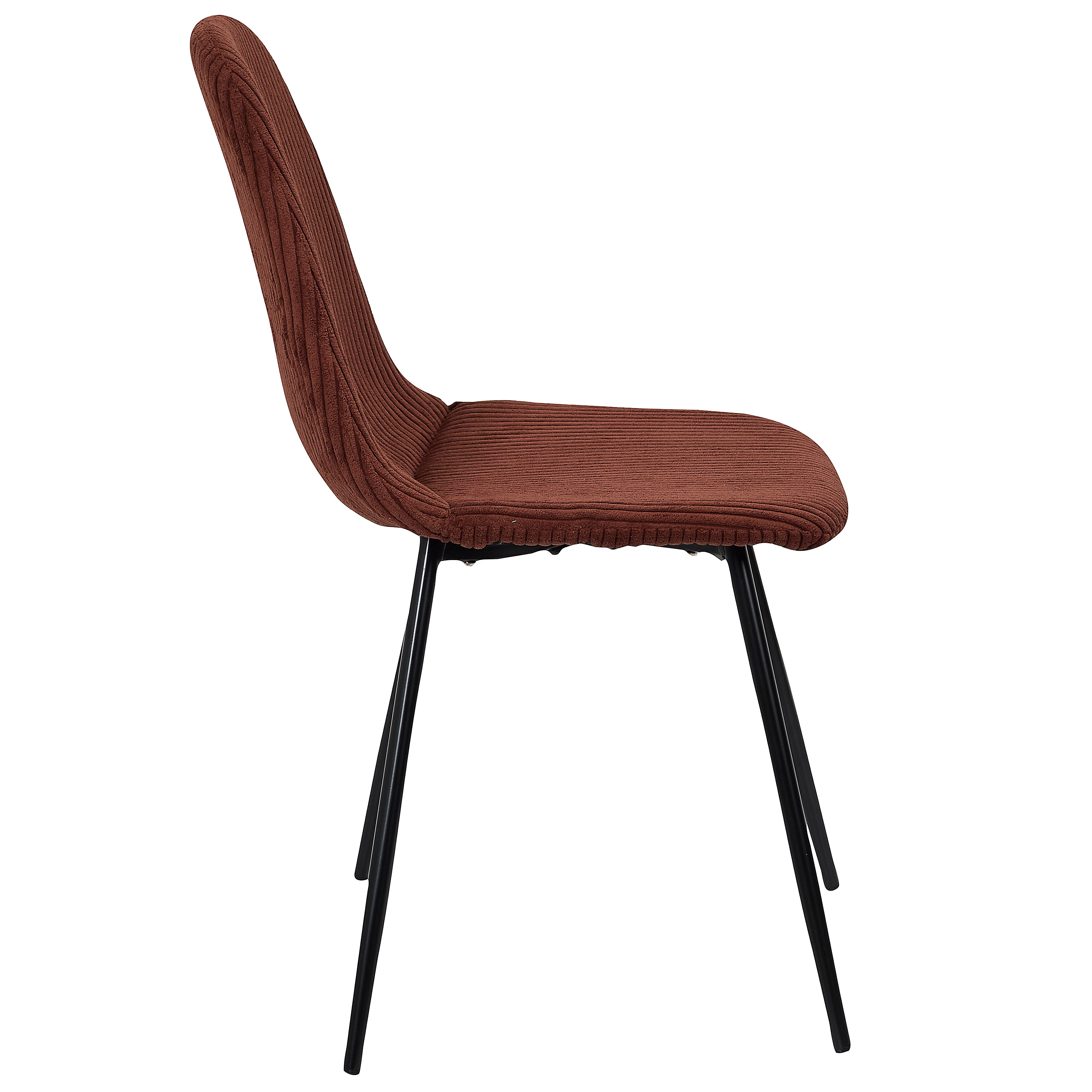 CHAISE COTELE SCOTT TERRACOTTA - LOT DE 4