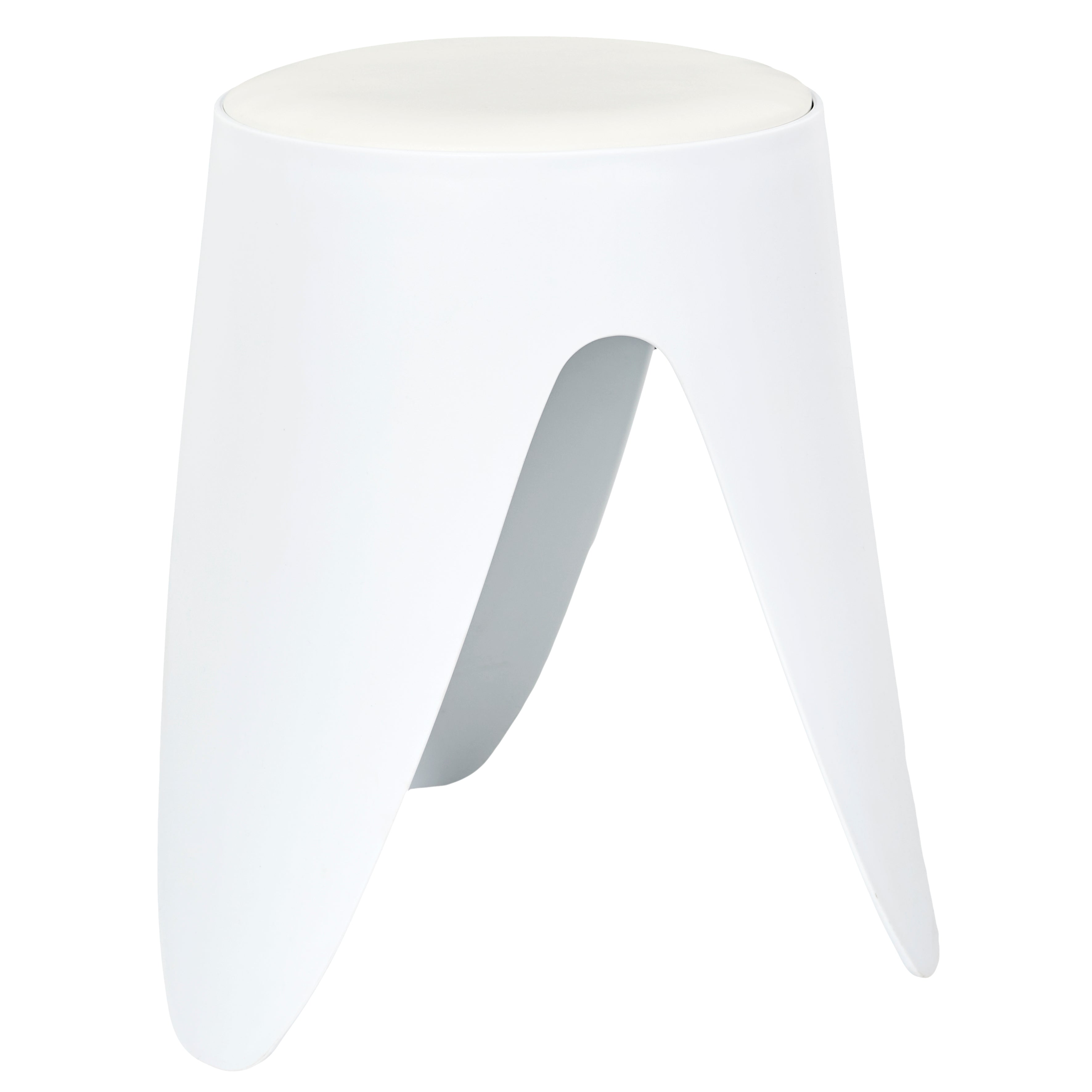TABOURET EVE BLANC