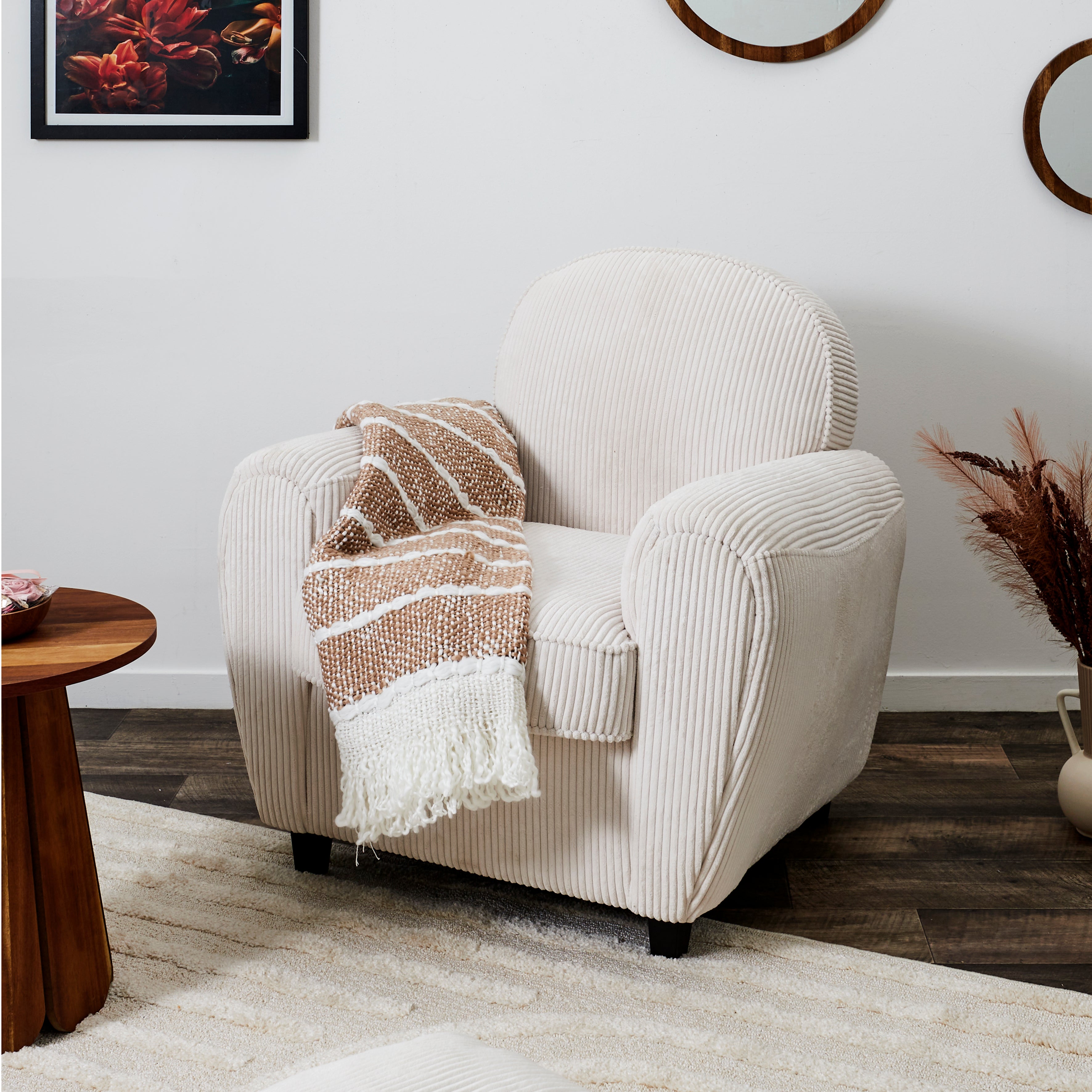 FAUTEUIL CLUB COTELE SCOTT BEIGE