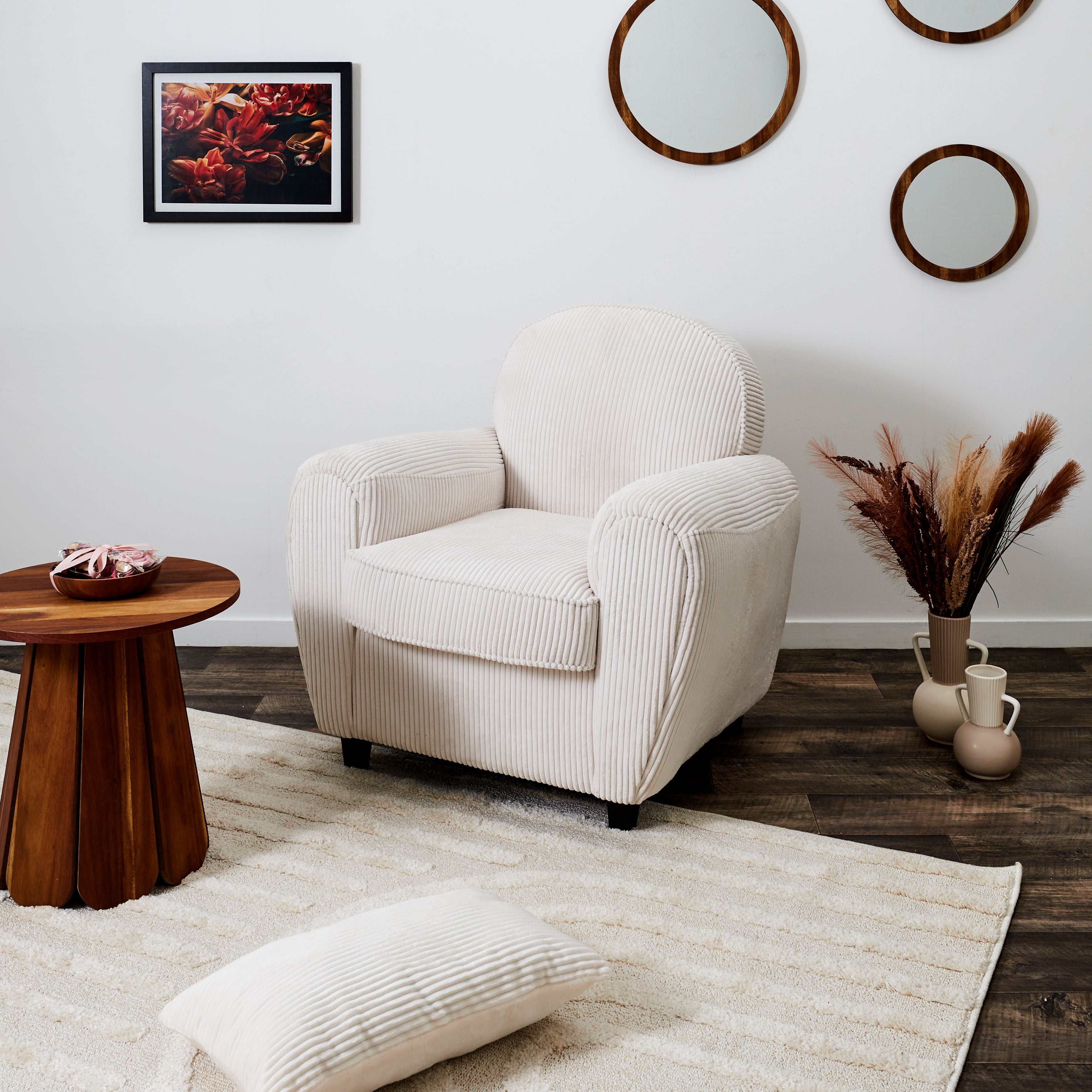 FAUTEUIL CLUB COTELE SCOTT BEIGE