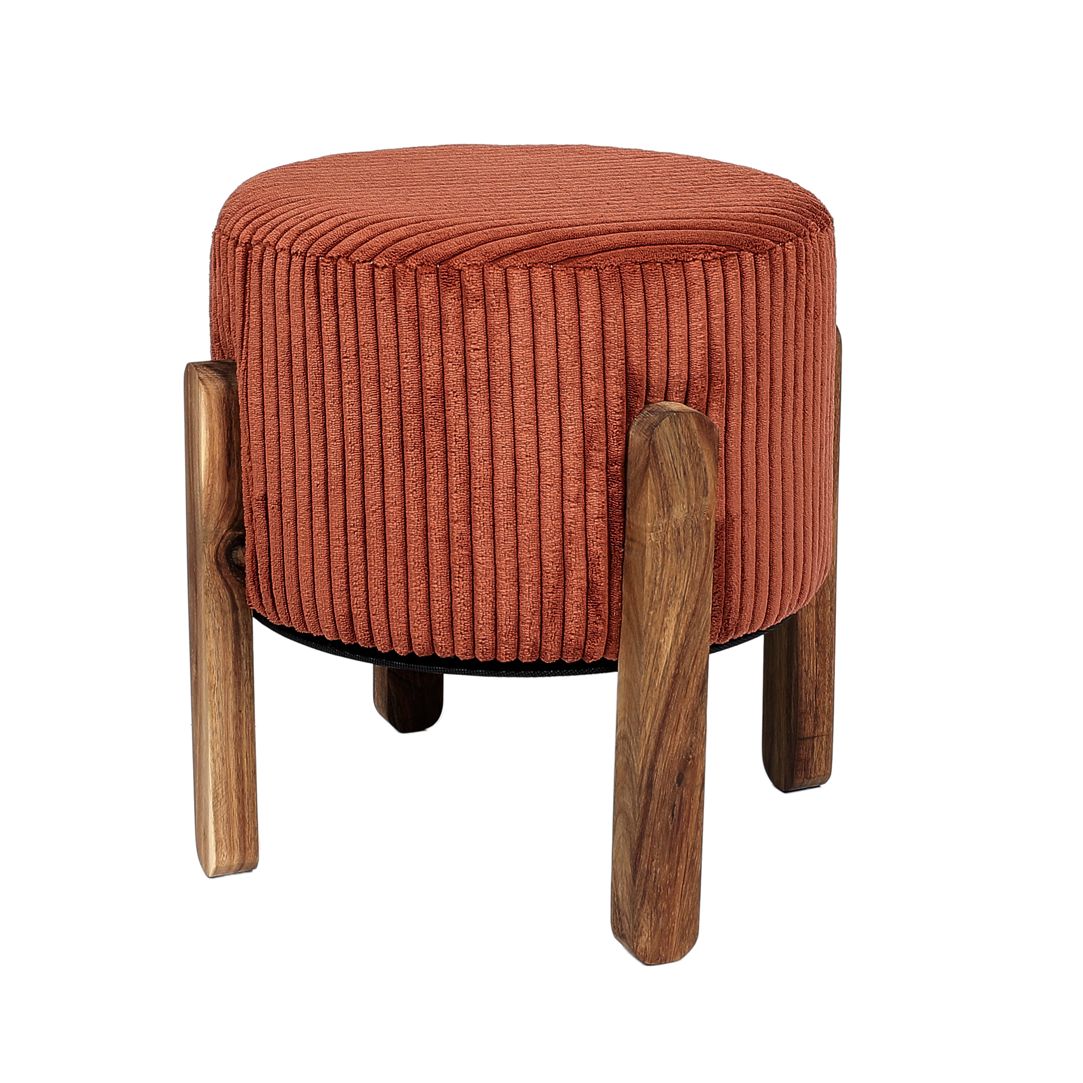 TABOURET COTELE SCOTT TERRACOTTA - LOT DE 2