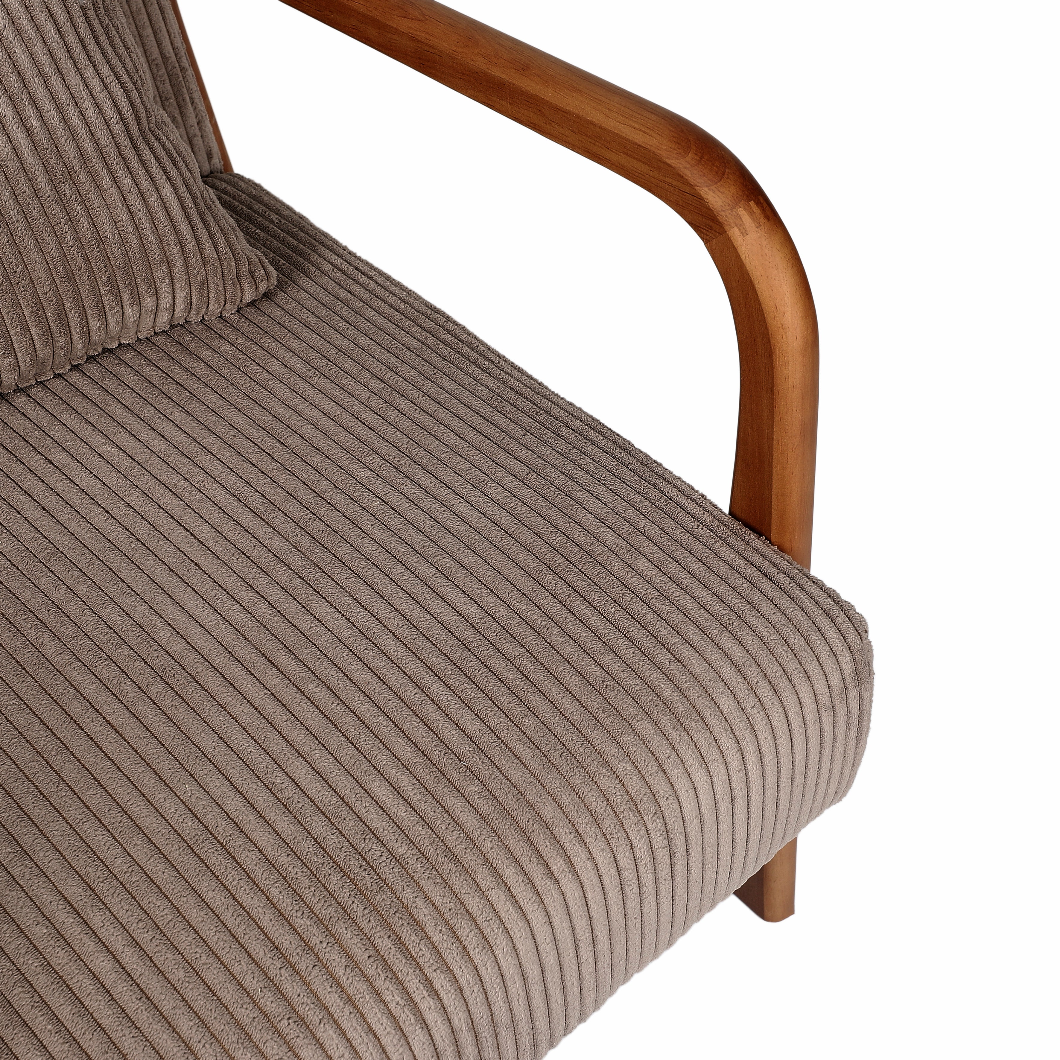 FAUTEUIL SALON COTELE SCOTT TAUPE