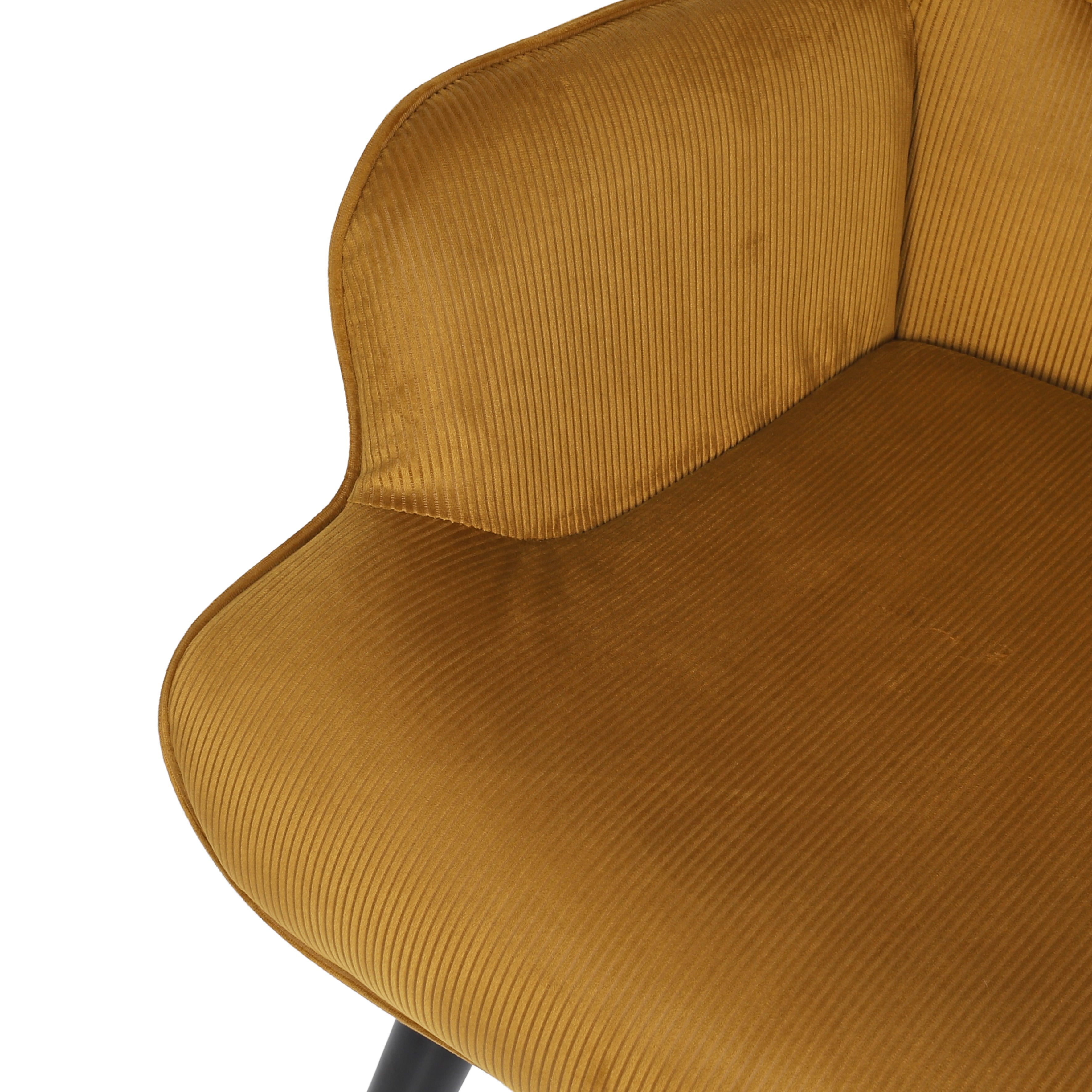 FAUTEUIL DE SALON GIULIA JAUNE A1