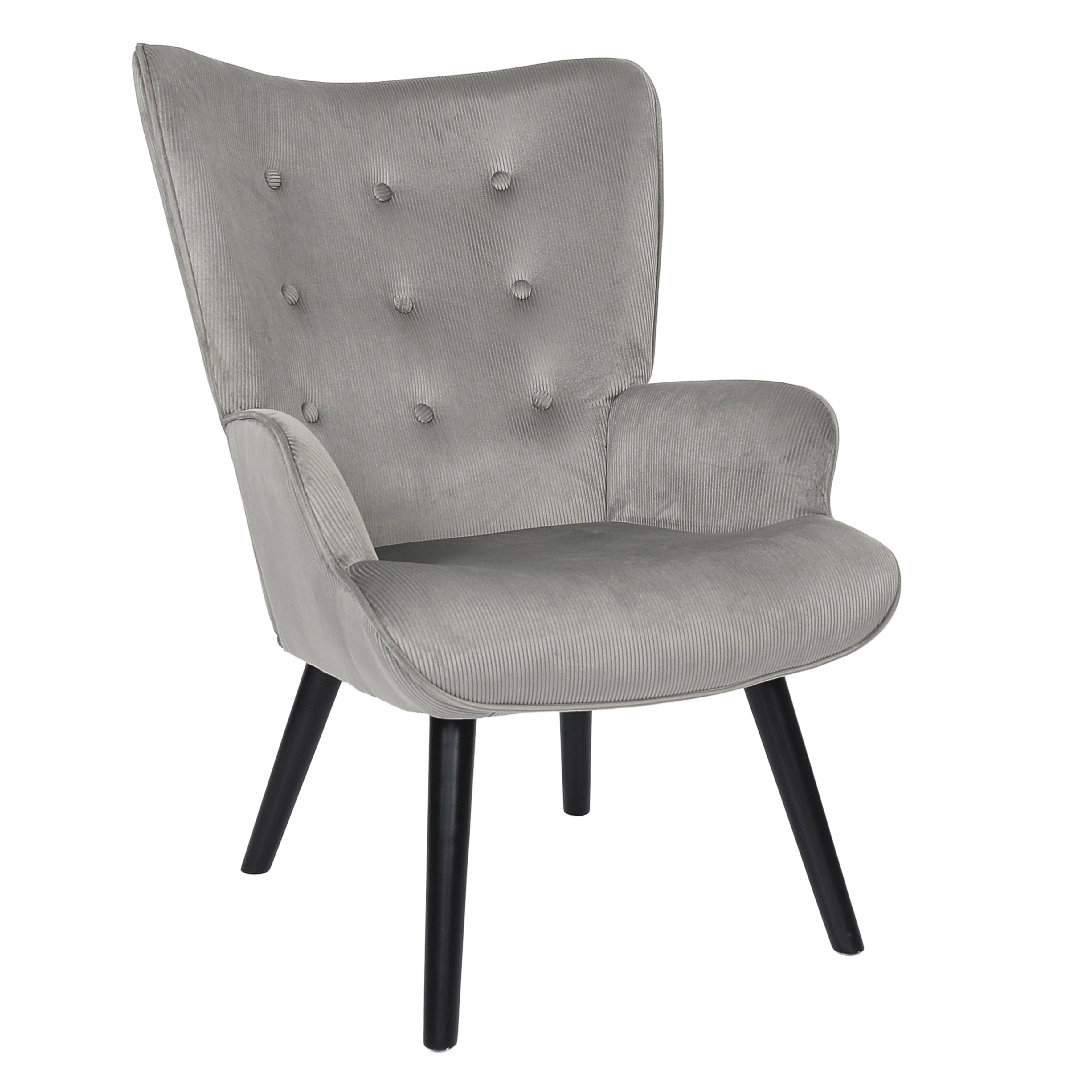 FAUTEUIL DE SALON GIULIA GRIS A1